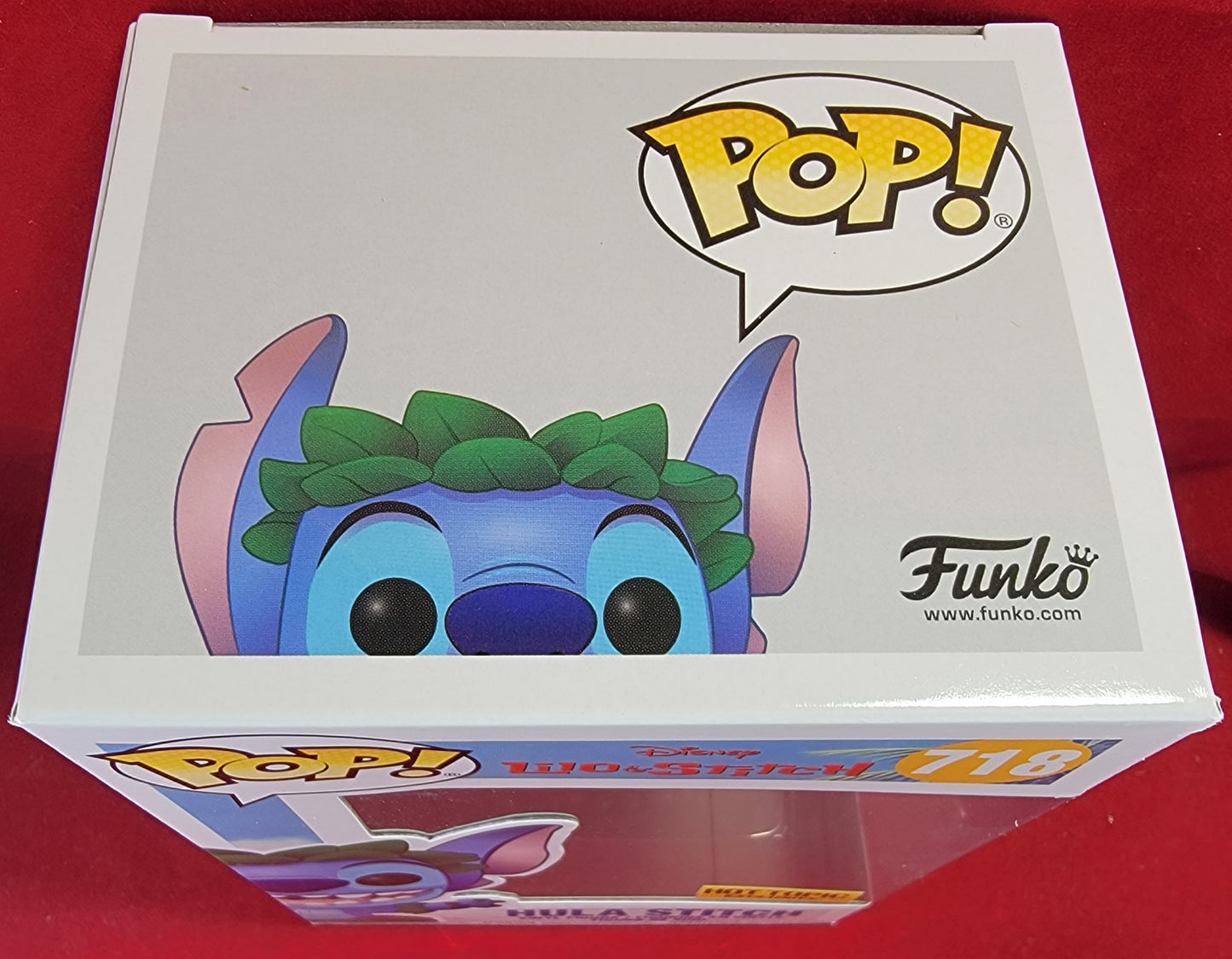 Hula stitch hot topic exclusive funko # 718 (nib)