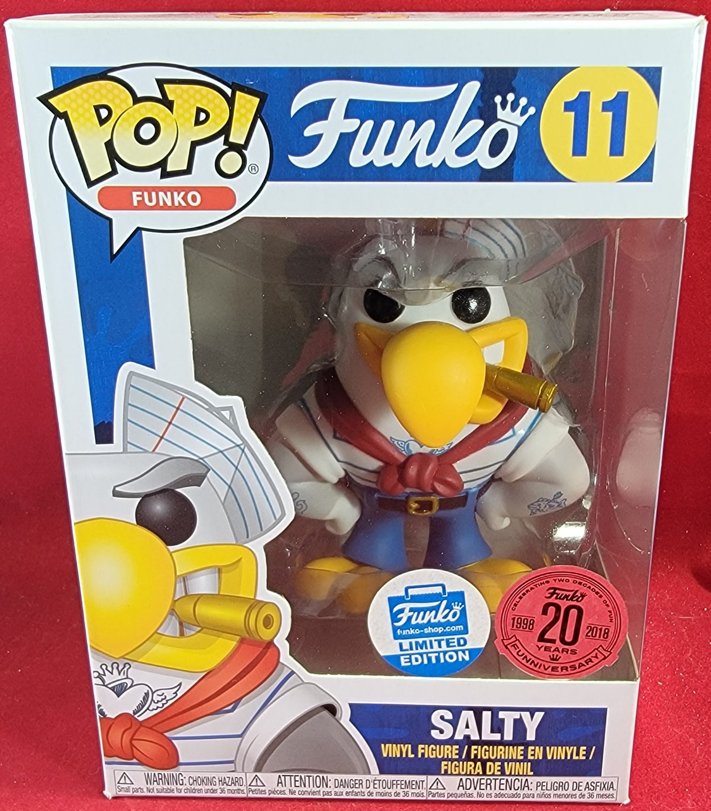 Salty funko exclusive # 11 (nib)