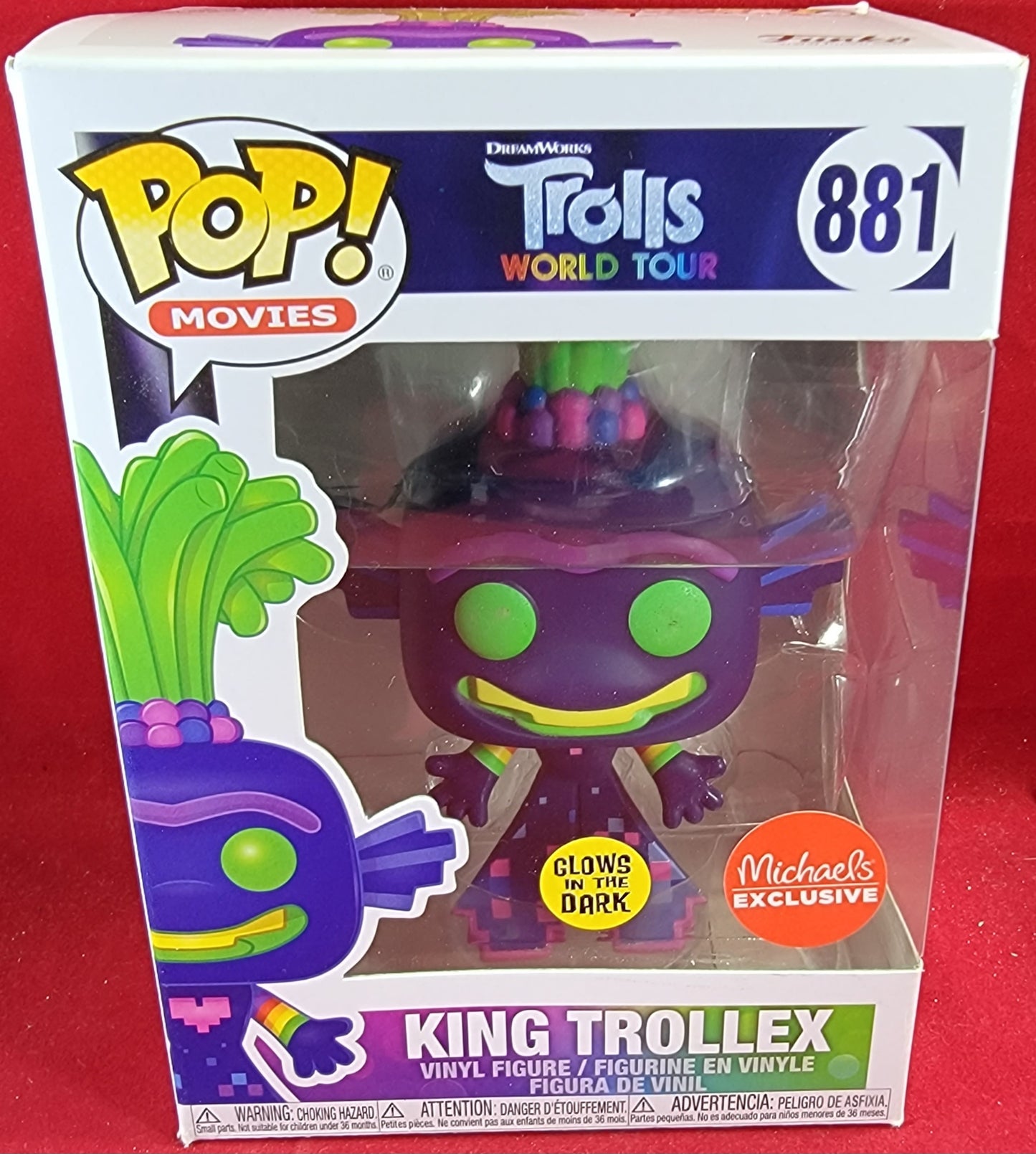 King trollex Michael's exclusive funko # 881 (nib)