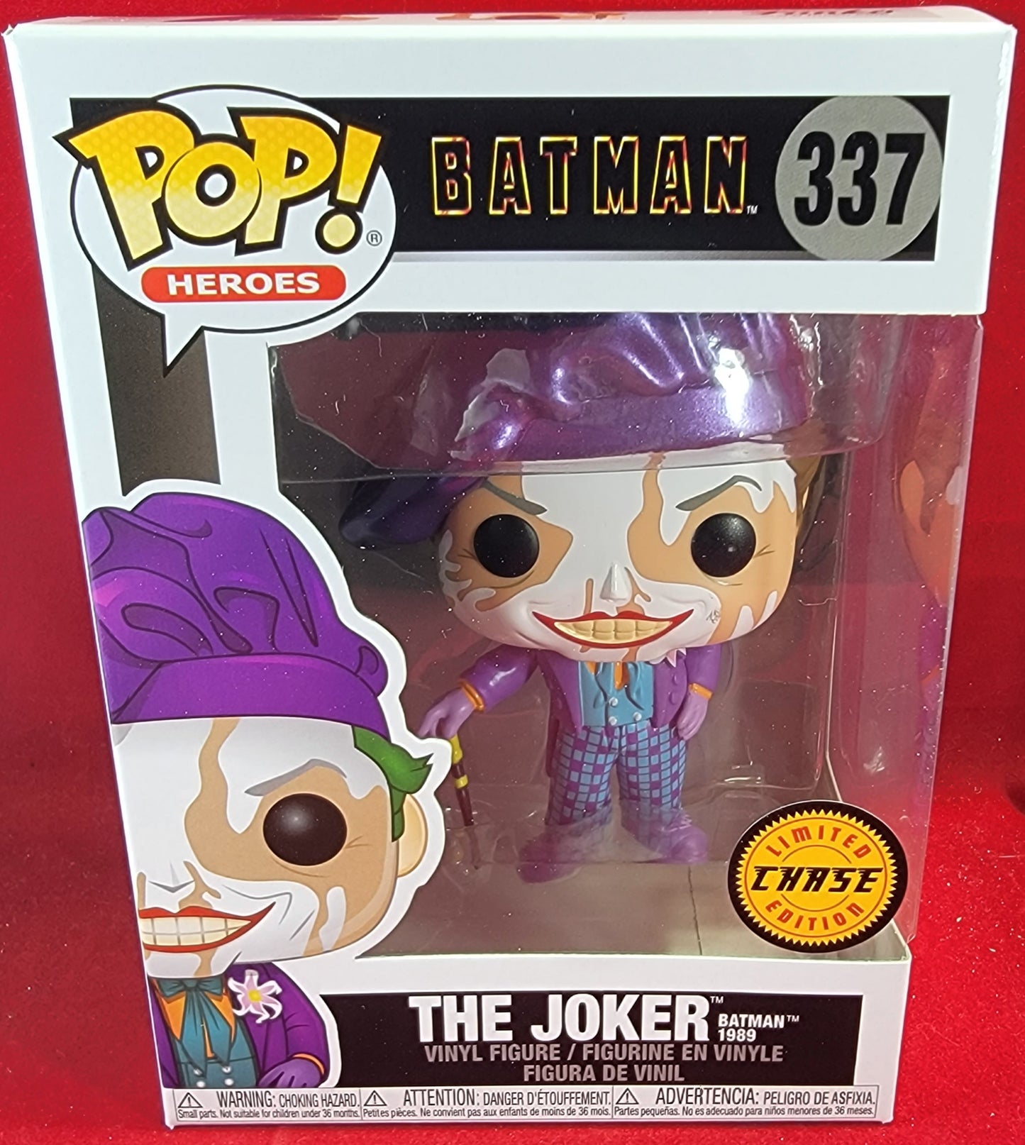 The Joker 1989 Chase funko # 337 (nib)