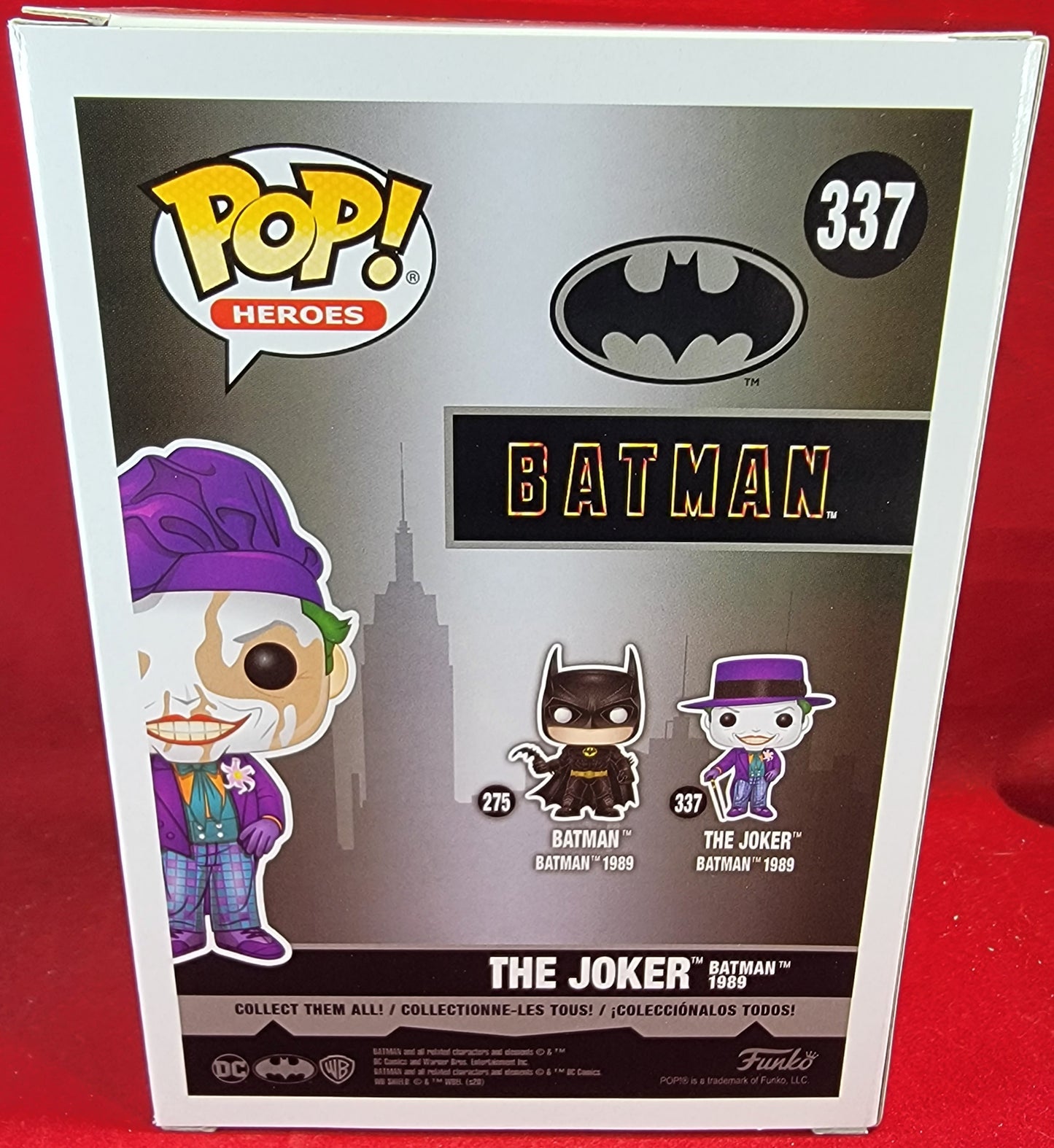 The Joker 1989 Chase funko # 337 (nib)