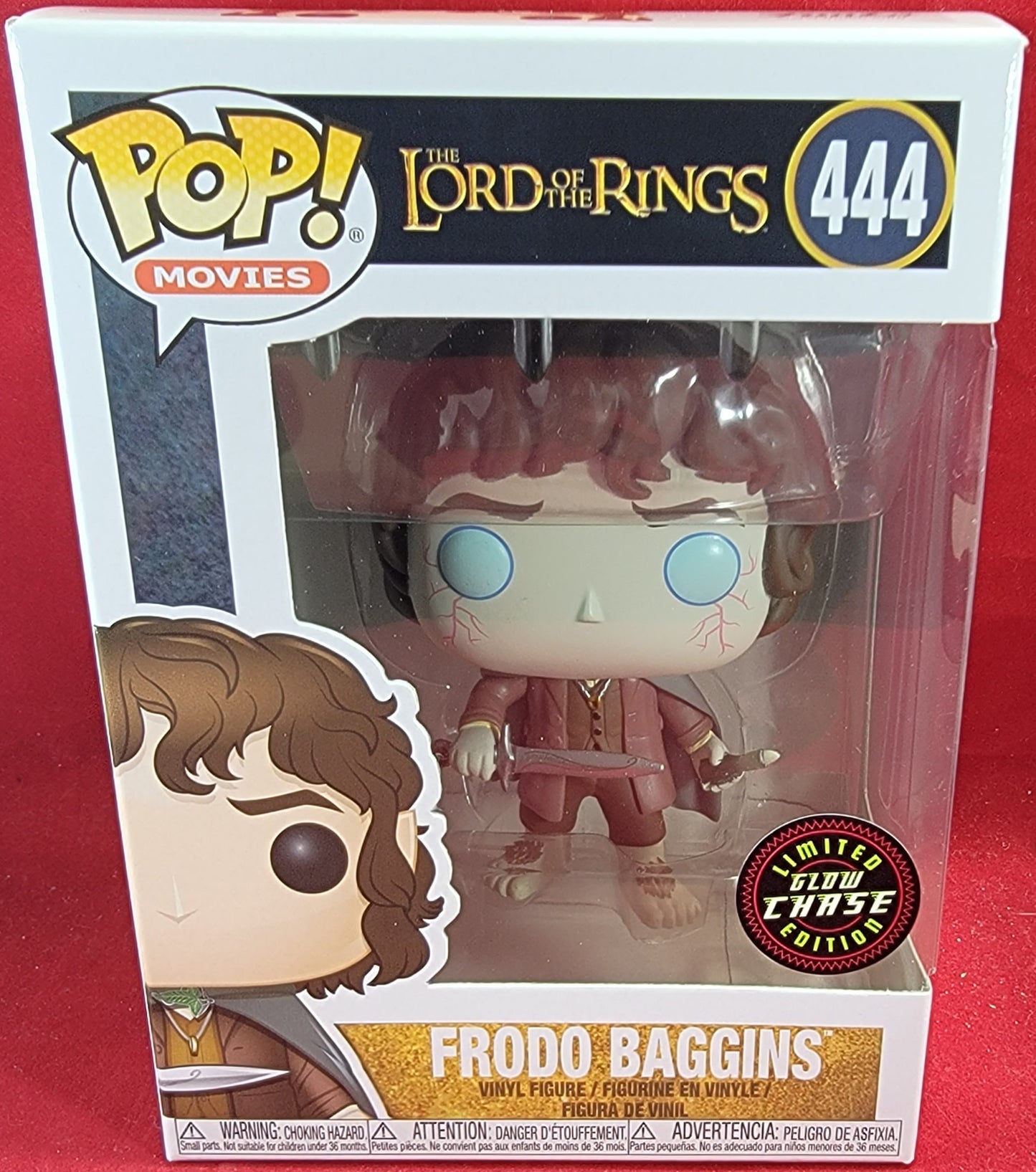 Frodo baggins chase funko # 444 (nib)