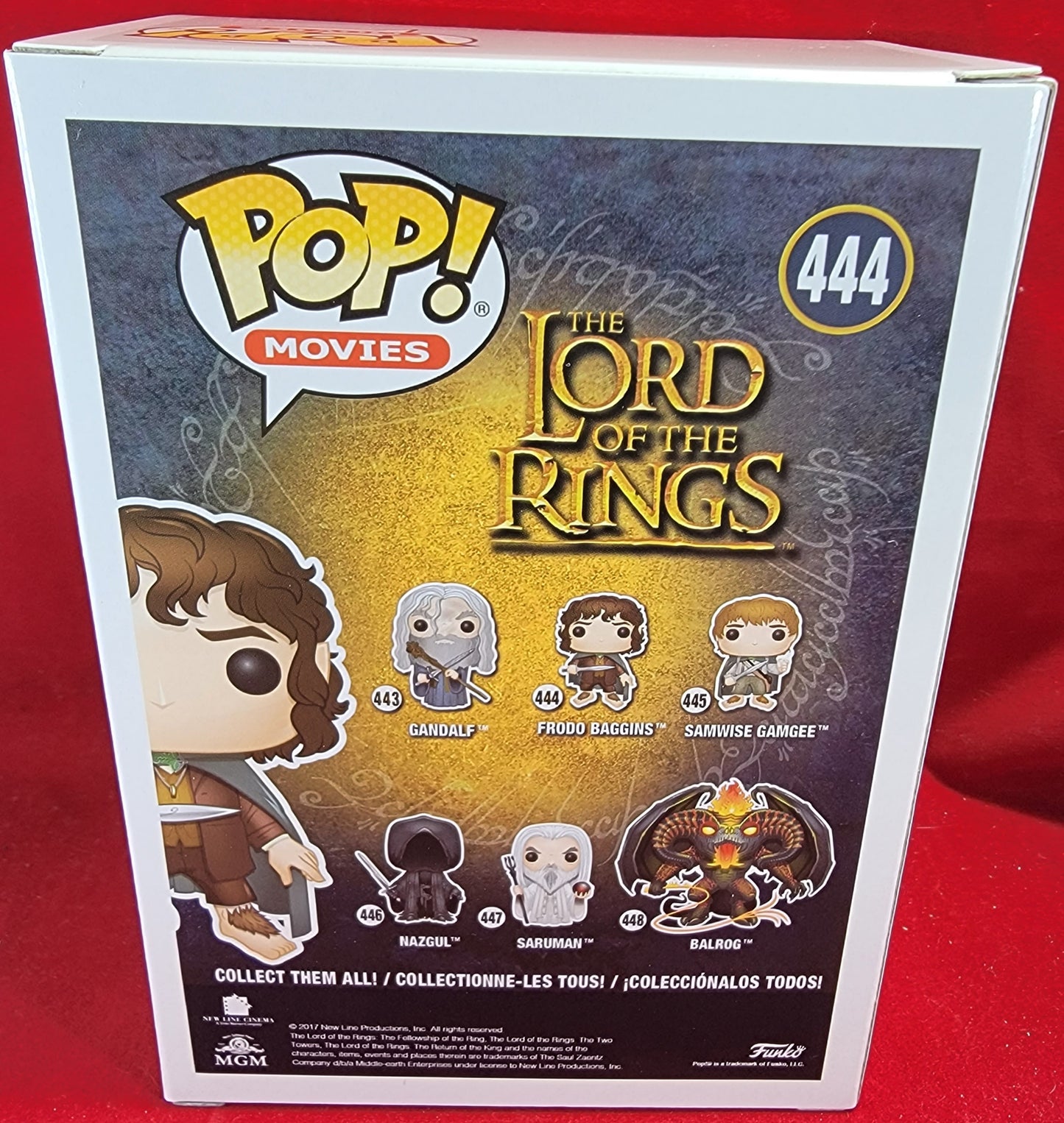 Frodo baggins chase funko # 444 (nib)