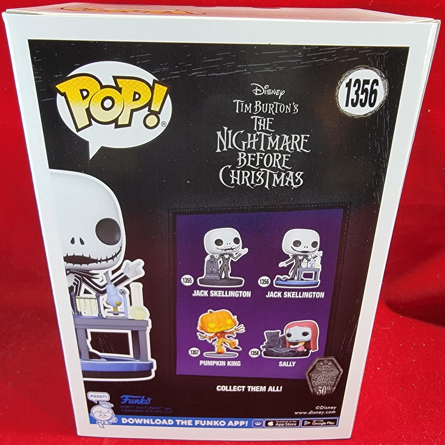 Jack skellington funko # 1356 (nib)