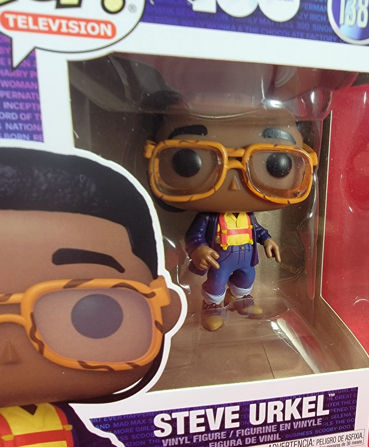 Steve urkel funko # 1380 (nib)