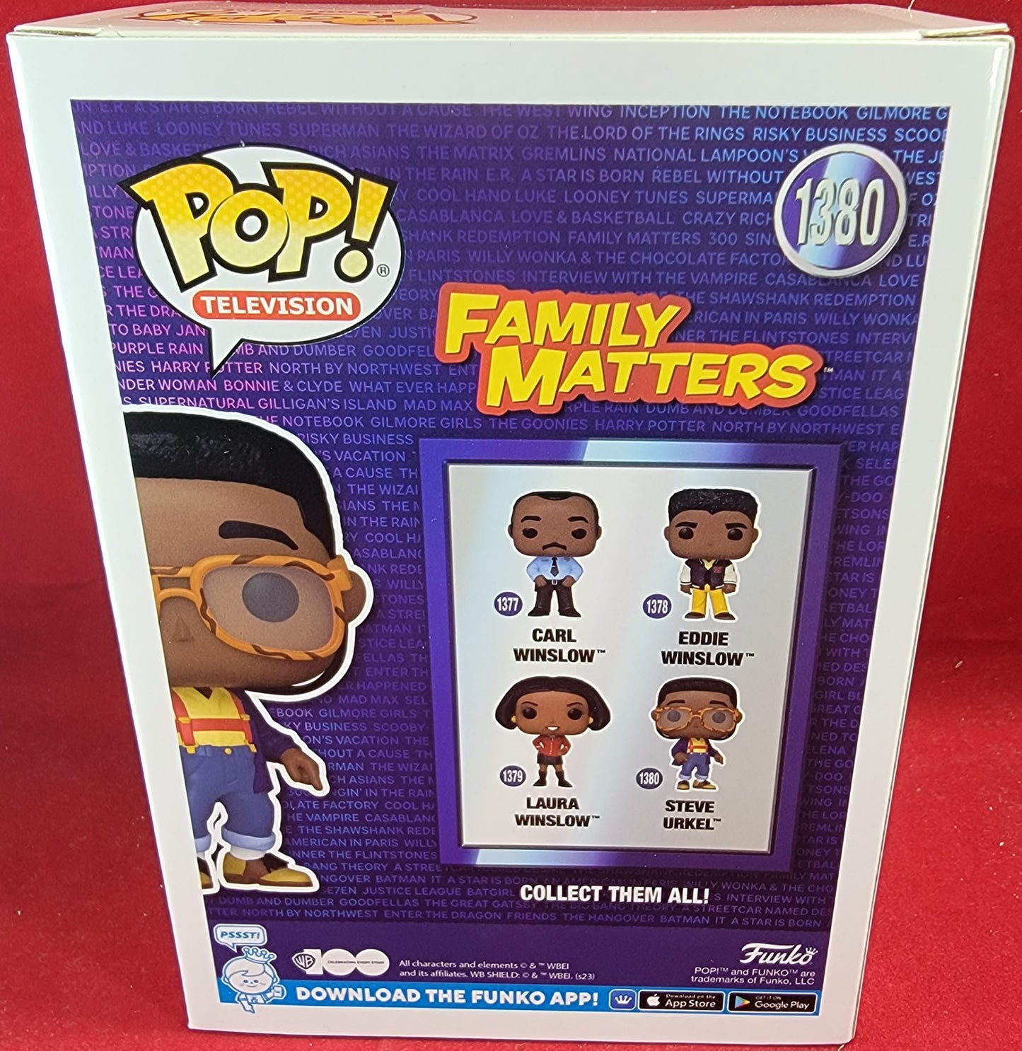 Steve urkel funko # 1380 (nib)