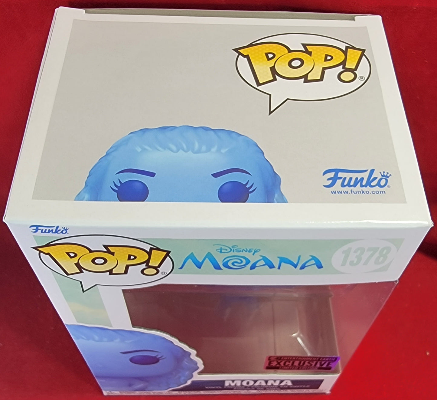 Moana entertainment earth exclusive funko # 1378 (nib)