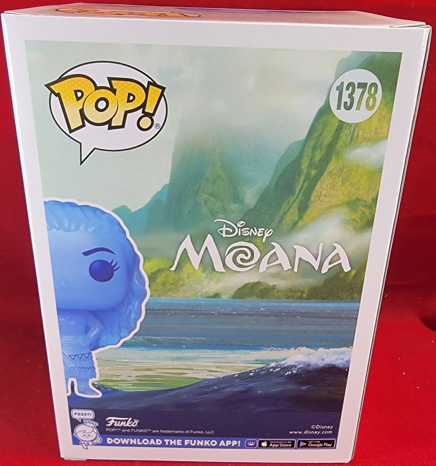 Moana entertainment earth exclusive funko # 1378 (nib)