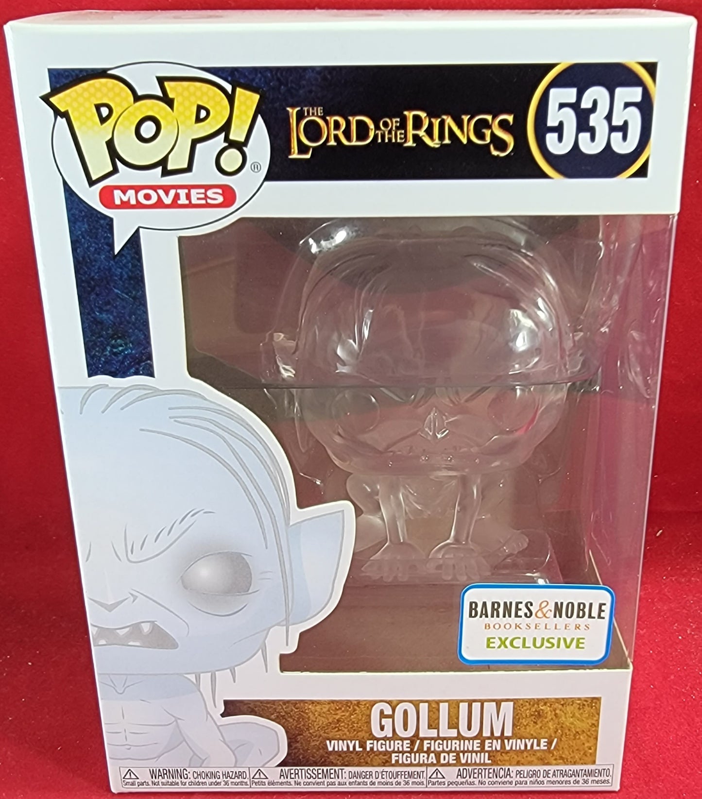 Gollum Barnes & Noble exclusive funko # 535 (nib)