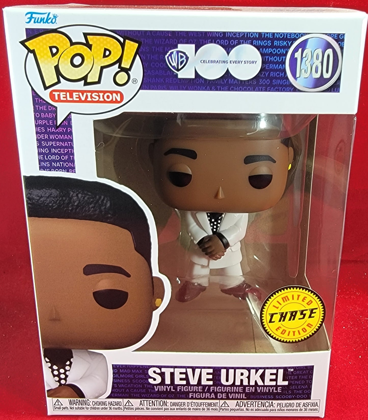 Steve urkel chase funko # 1380 (nib)