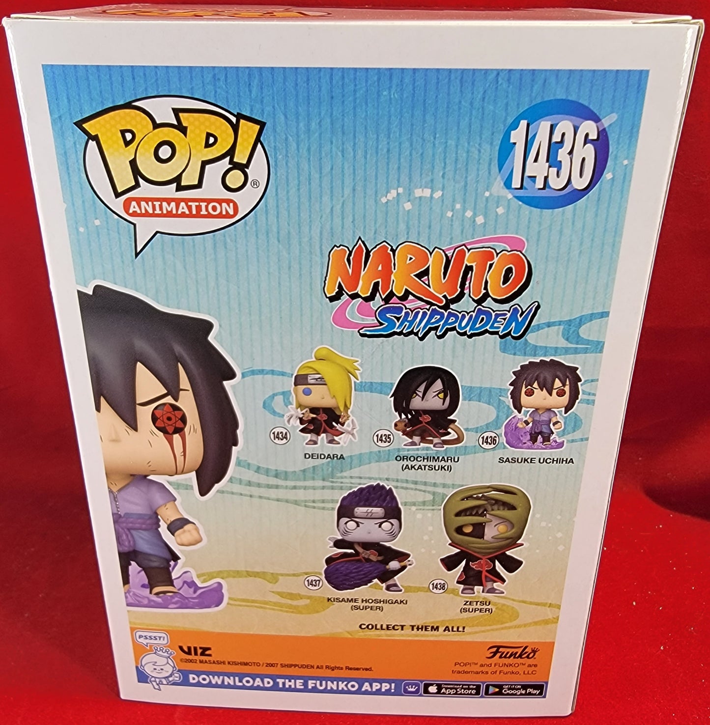 Sasuke Uchiha funko exclusive # 1436 (nib)