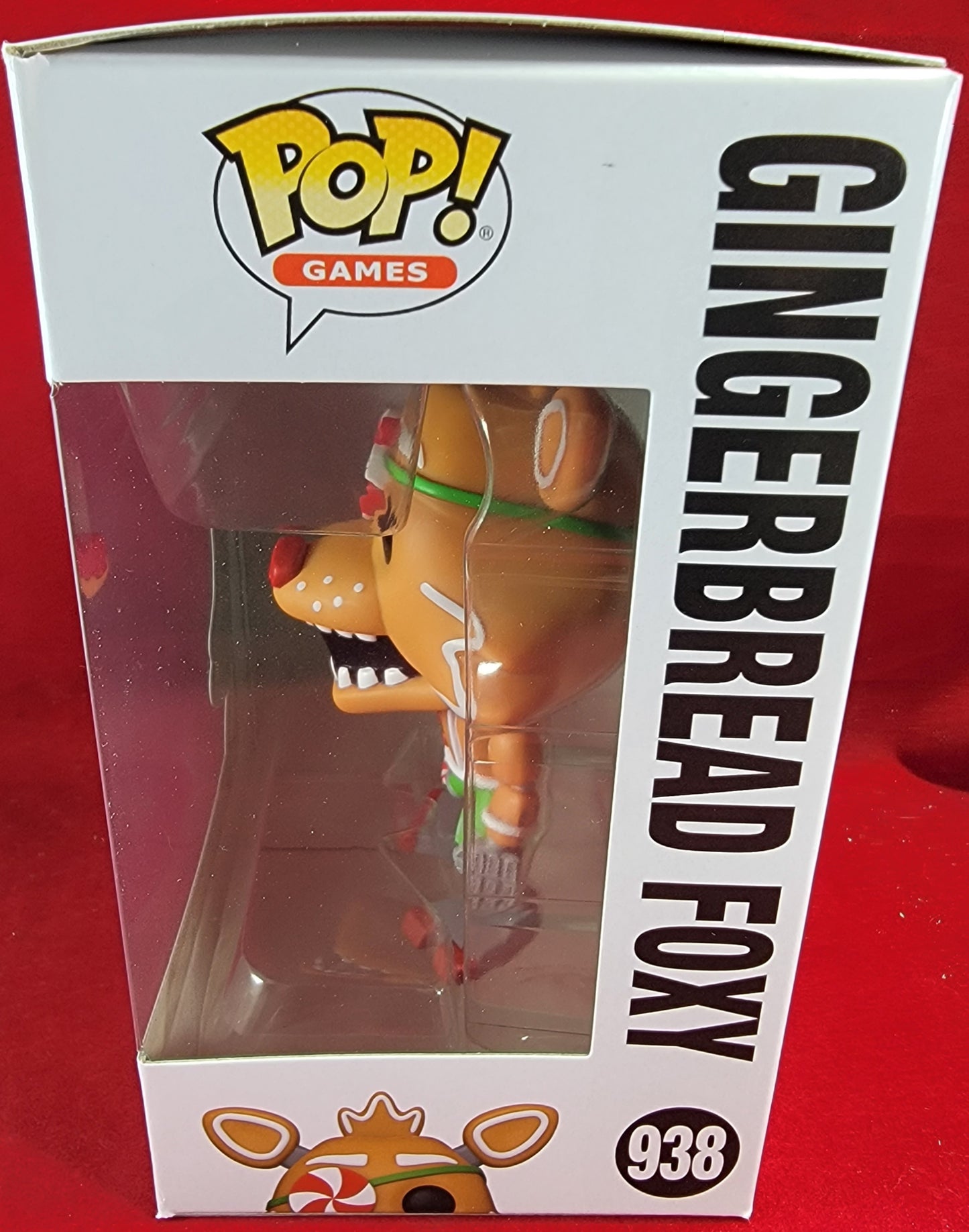 Gingerbread foxy funko # 938 (nib)
