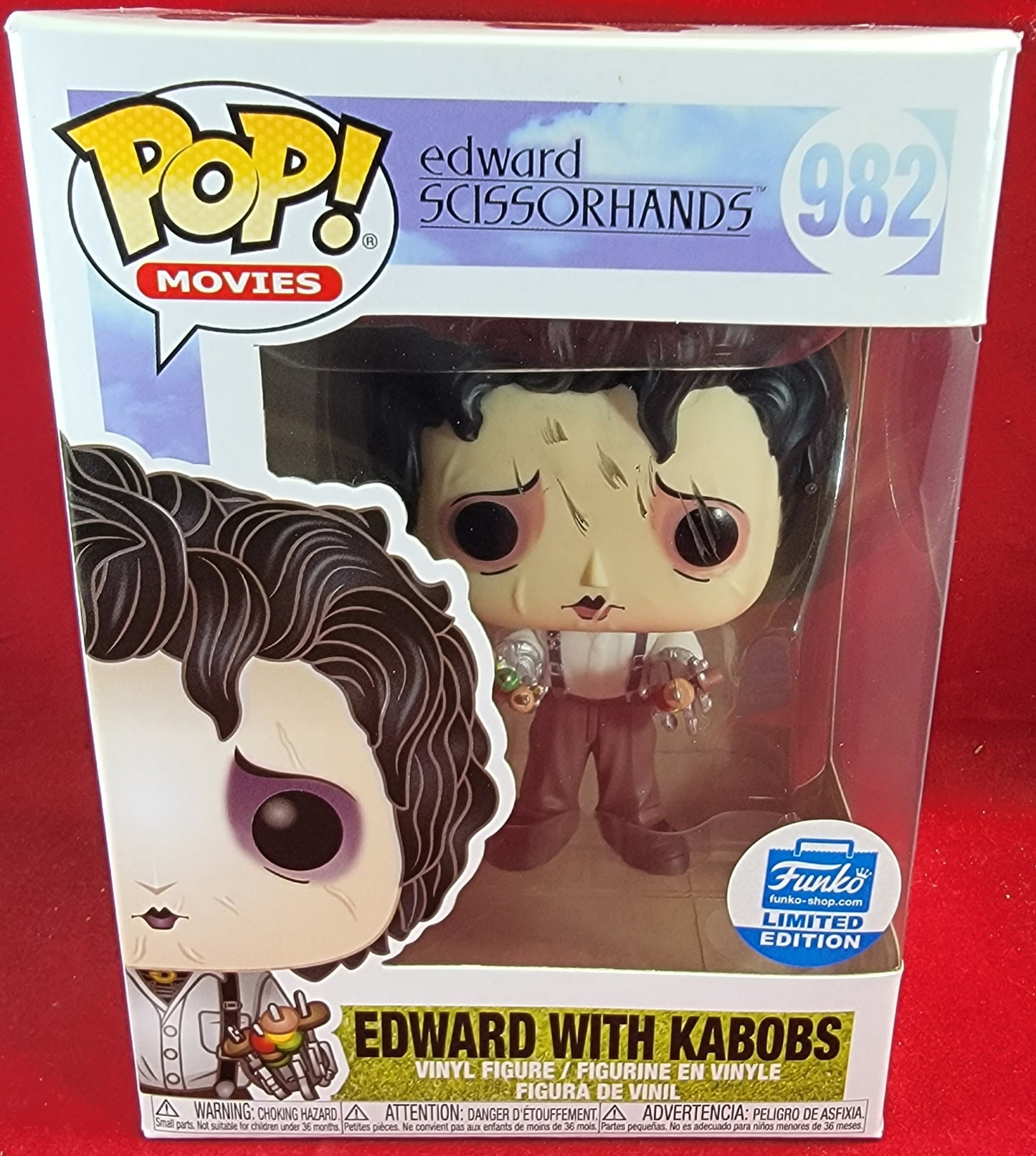 Edward with Kabobs funko exclusive # 982 (nib)