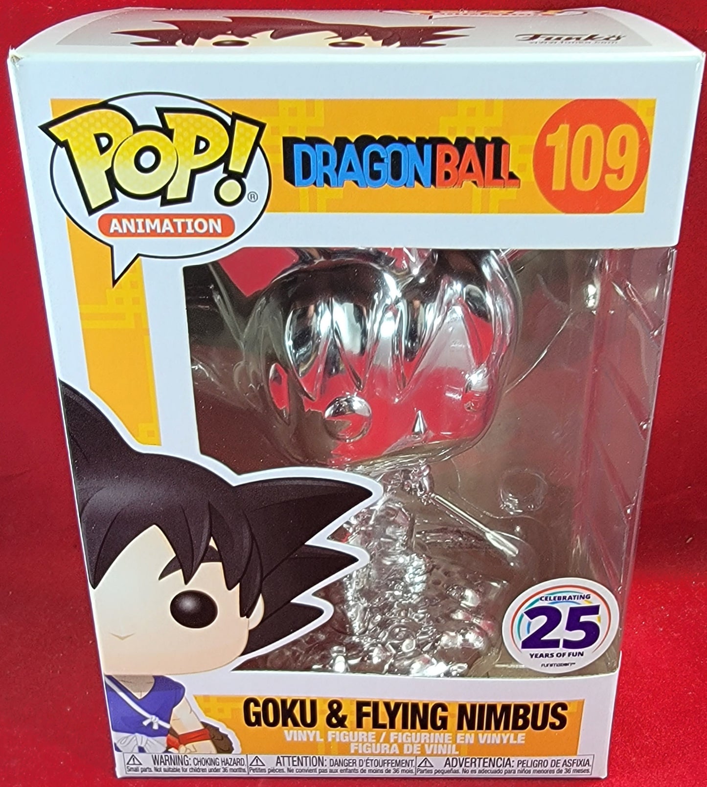 Goku & flying nimbus funko # 109 (nib)