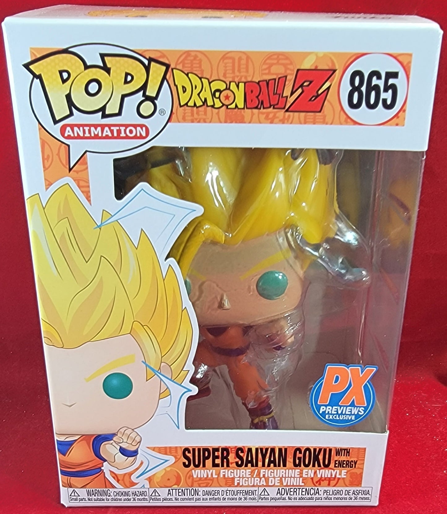 Super saiyan goku with energy px review funko # 865 (nib)