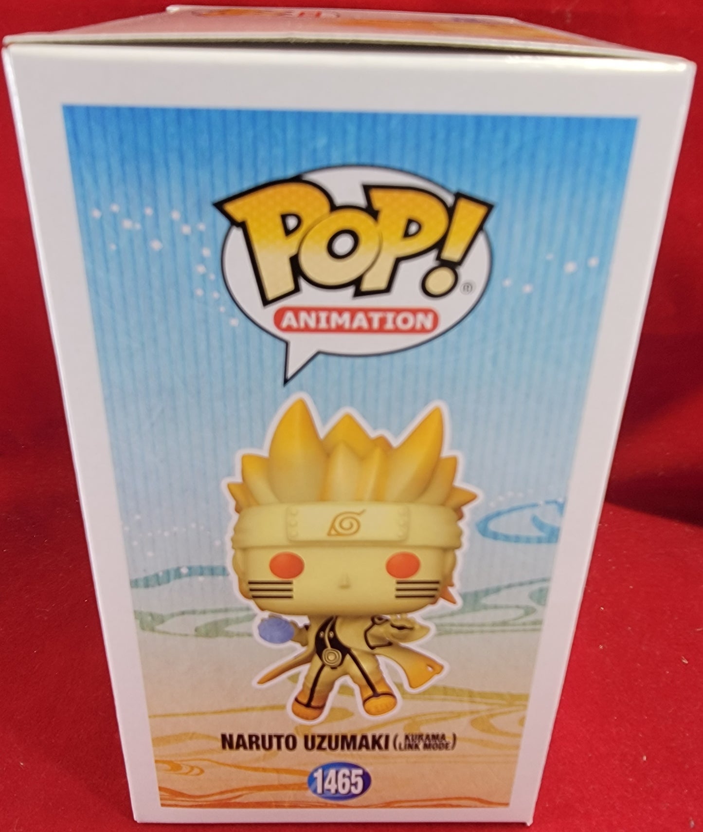 Naruto uzumaki (kurama link mode) aaa anime exclusive # 1465 (nib)