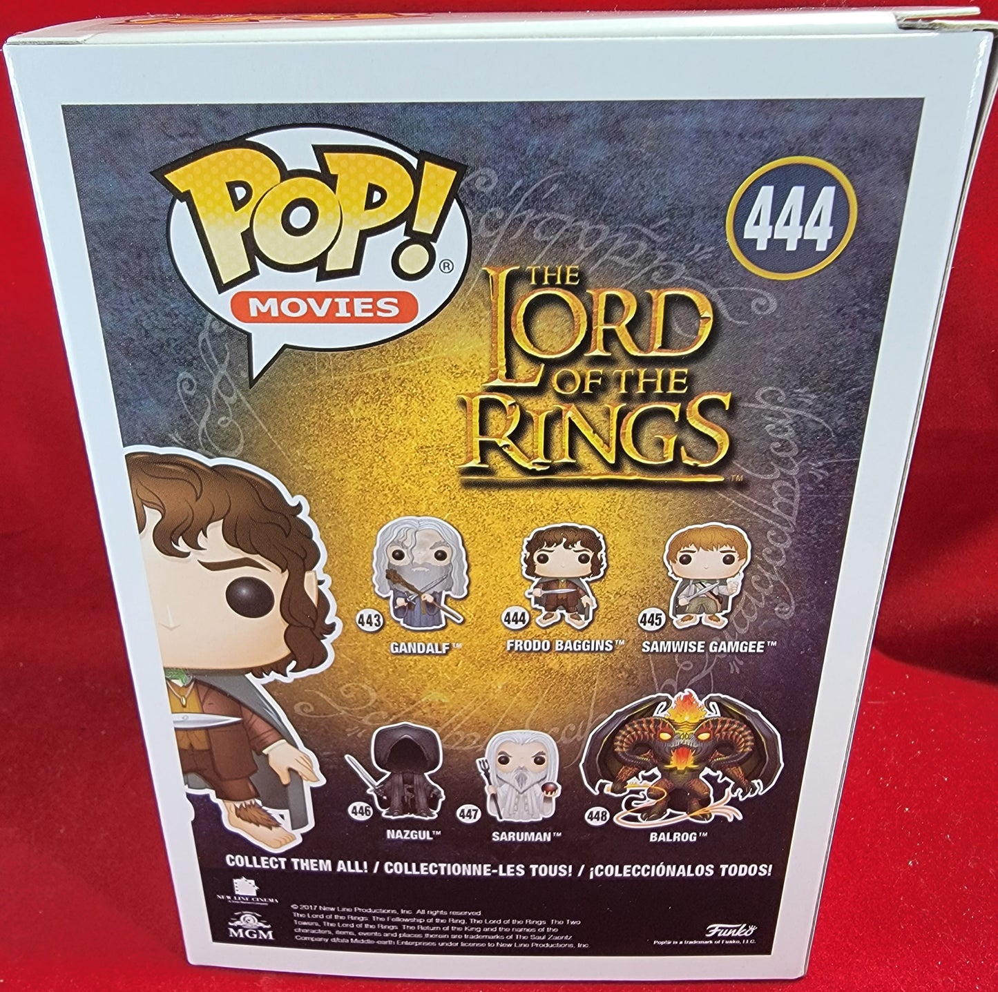 Frodo baggins funko # 444 (nib)