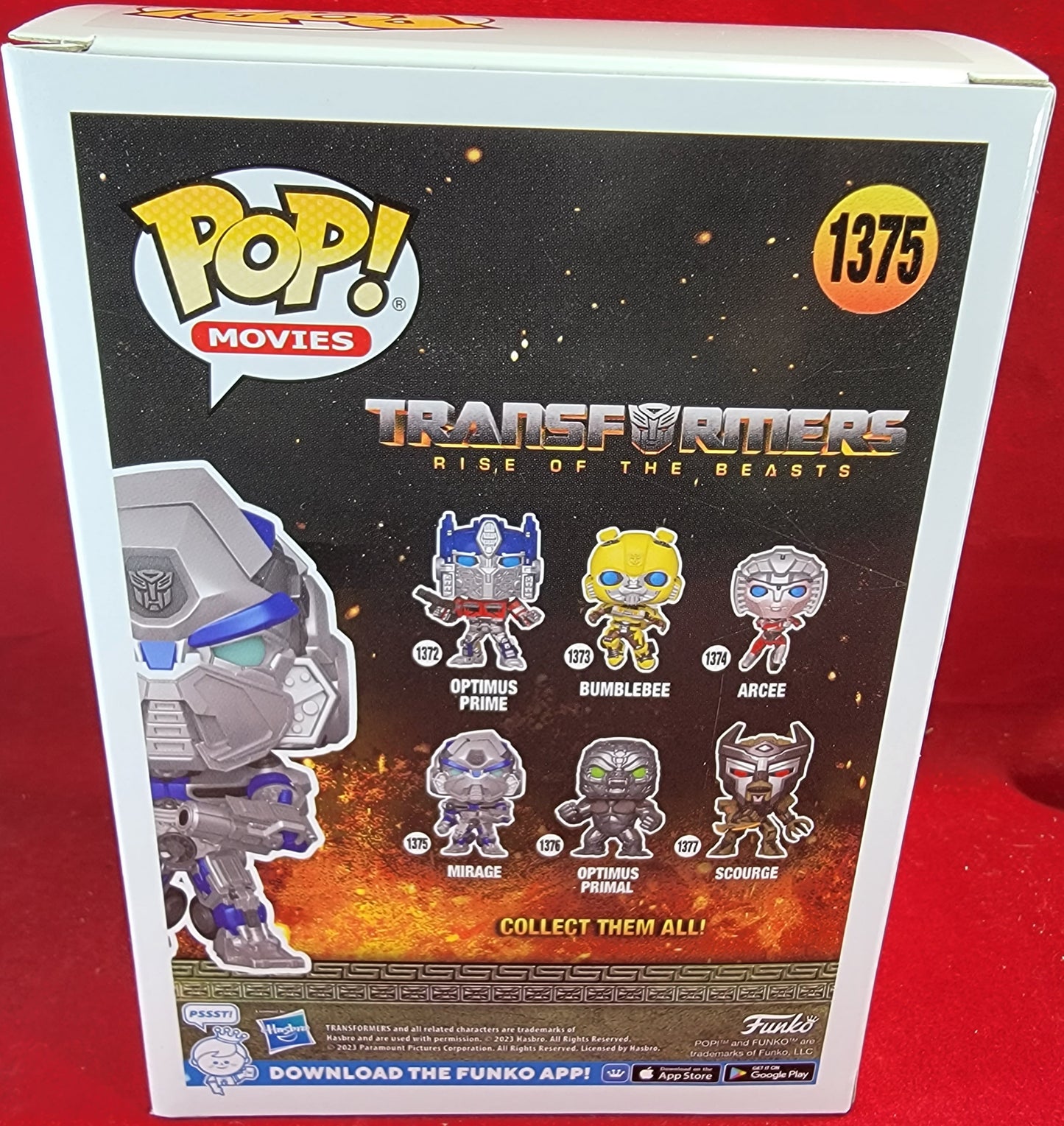 Mirage funko # 1375 (nib)