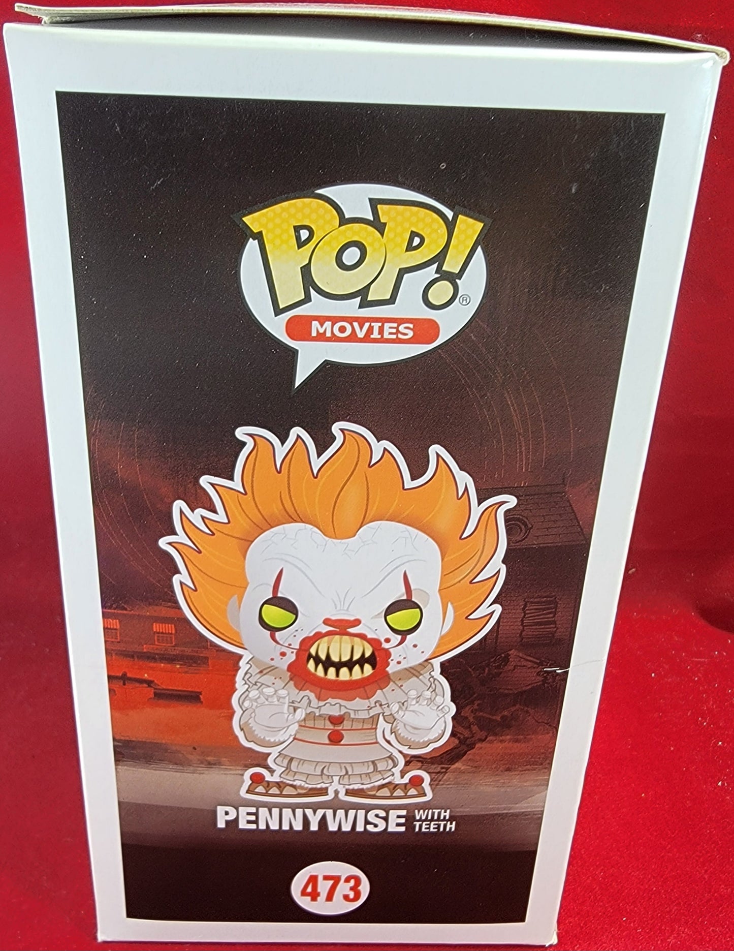 Pennywise with teeth fye exclusive funko # 473 (nib)