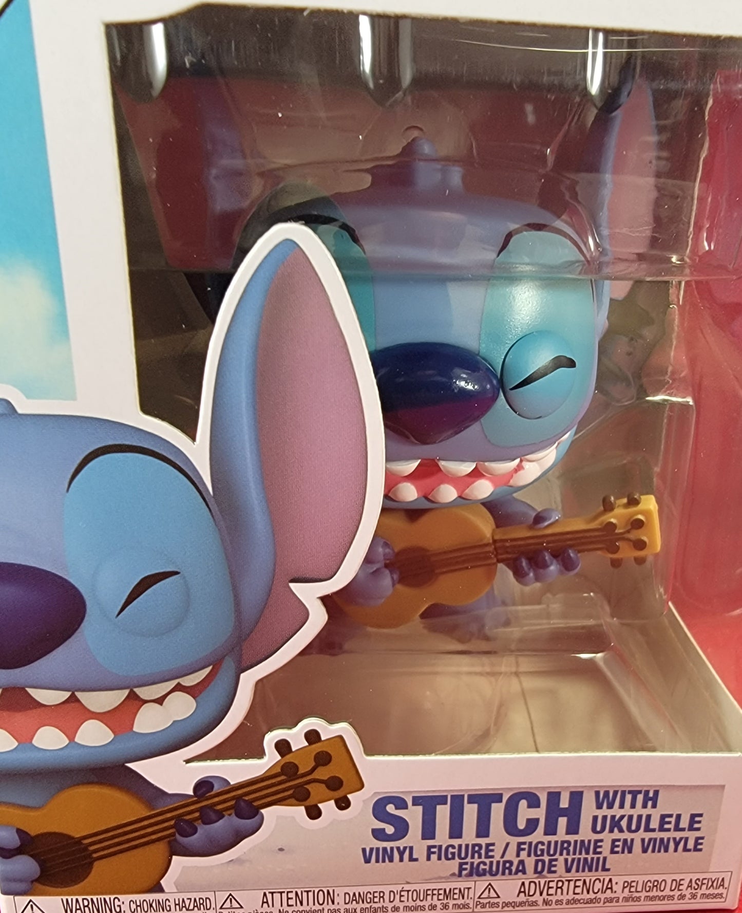 Stitch with ukulele funko # 1044 (nib)