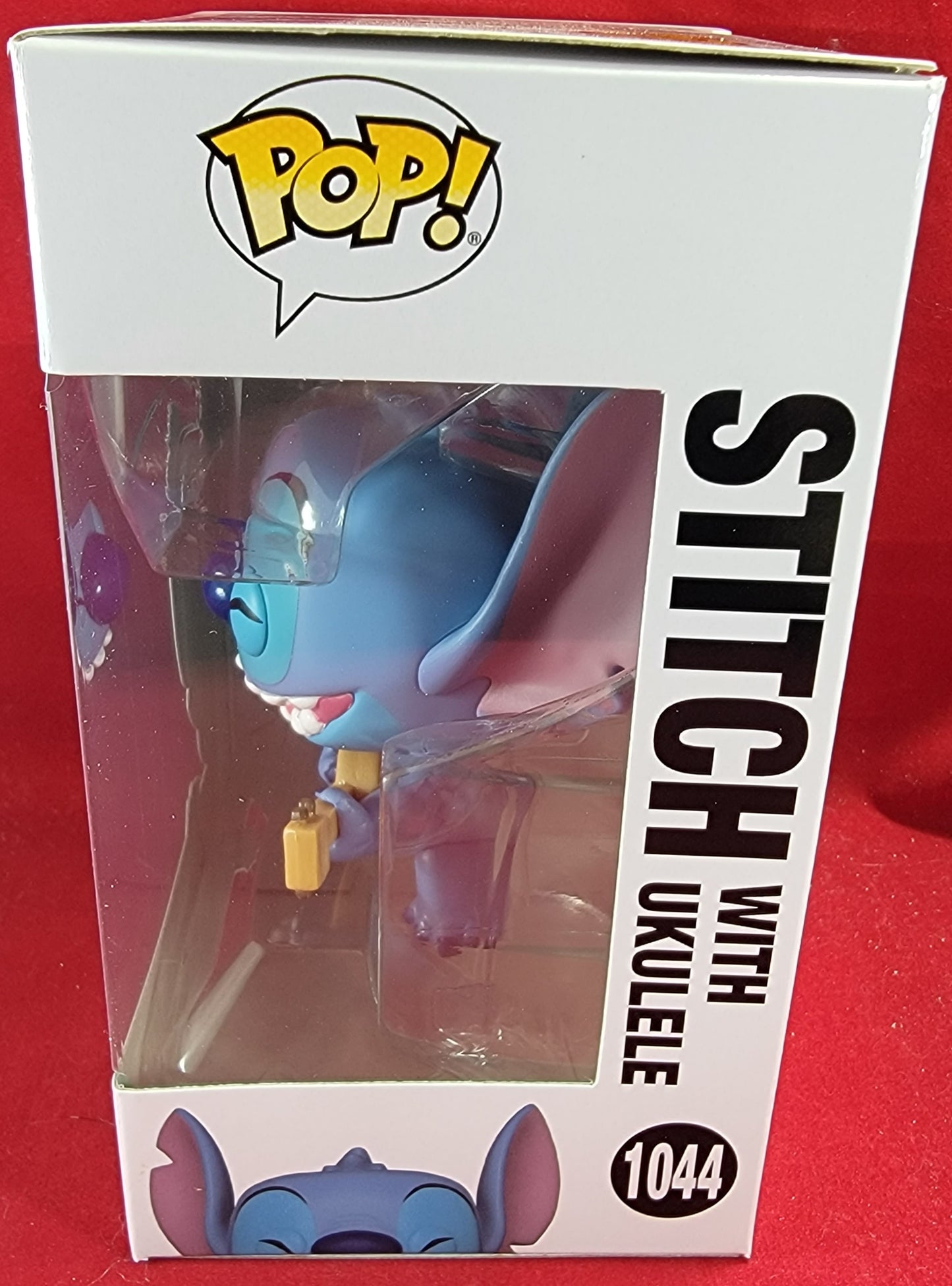 Stitch with ukulele funko # 1044 (nib)