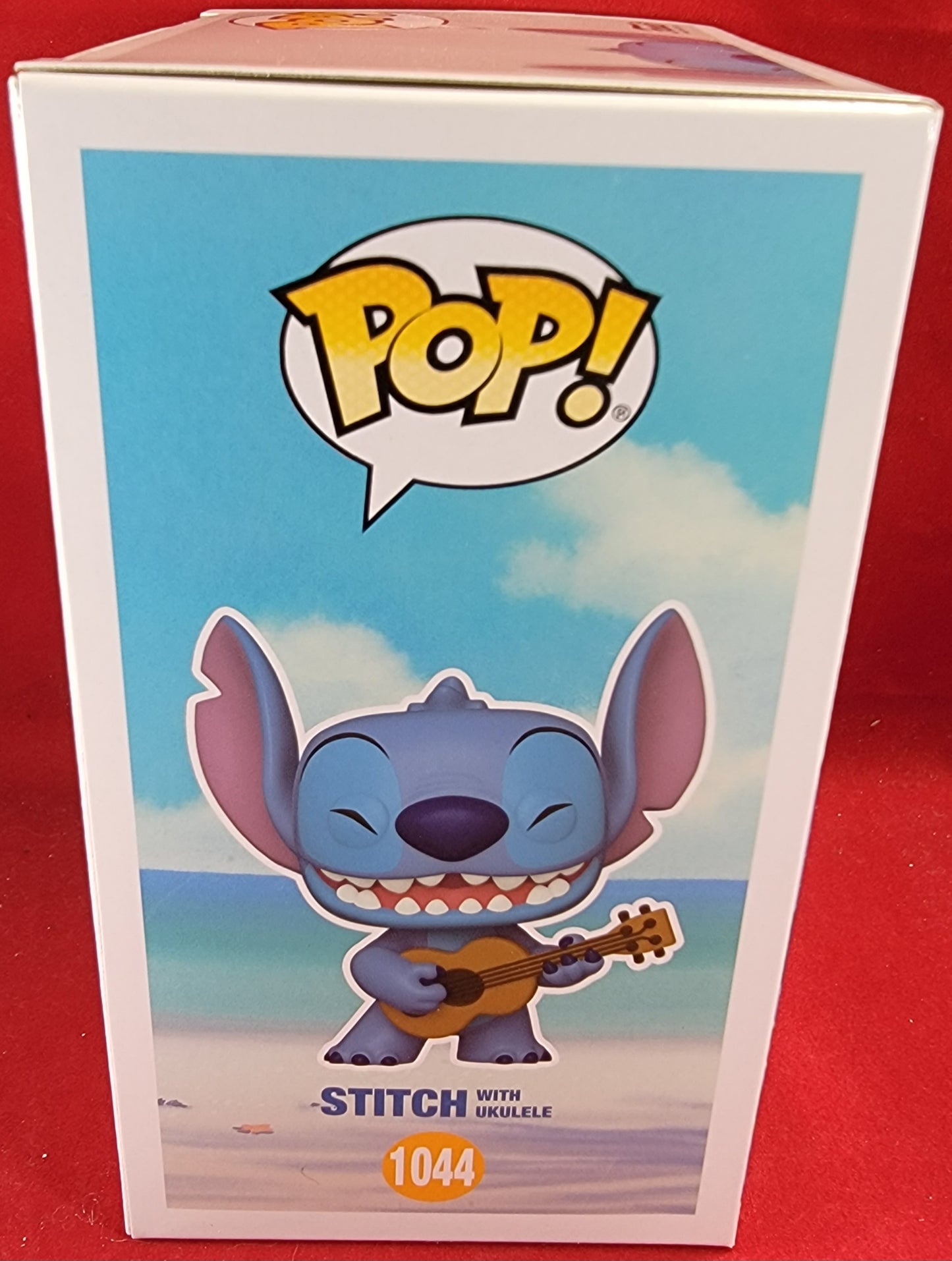 Stitch with ukulele funko # 1044 (nib)