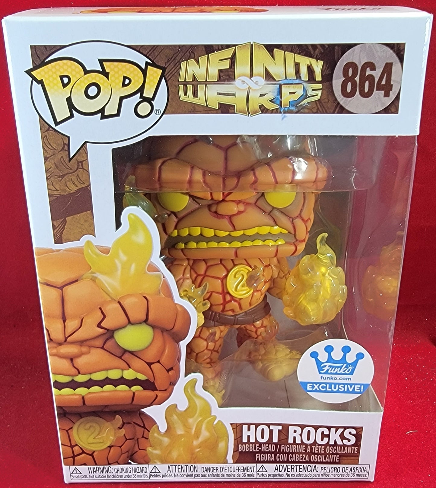 Hot rocks funko exclusive # 864 (nib)