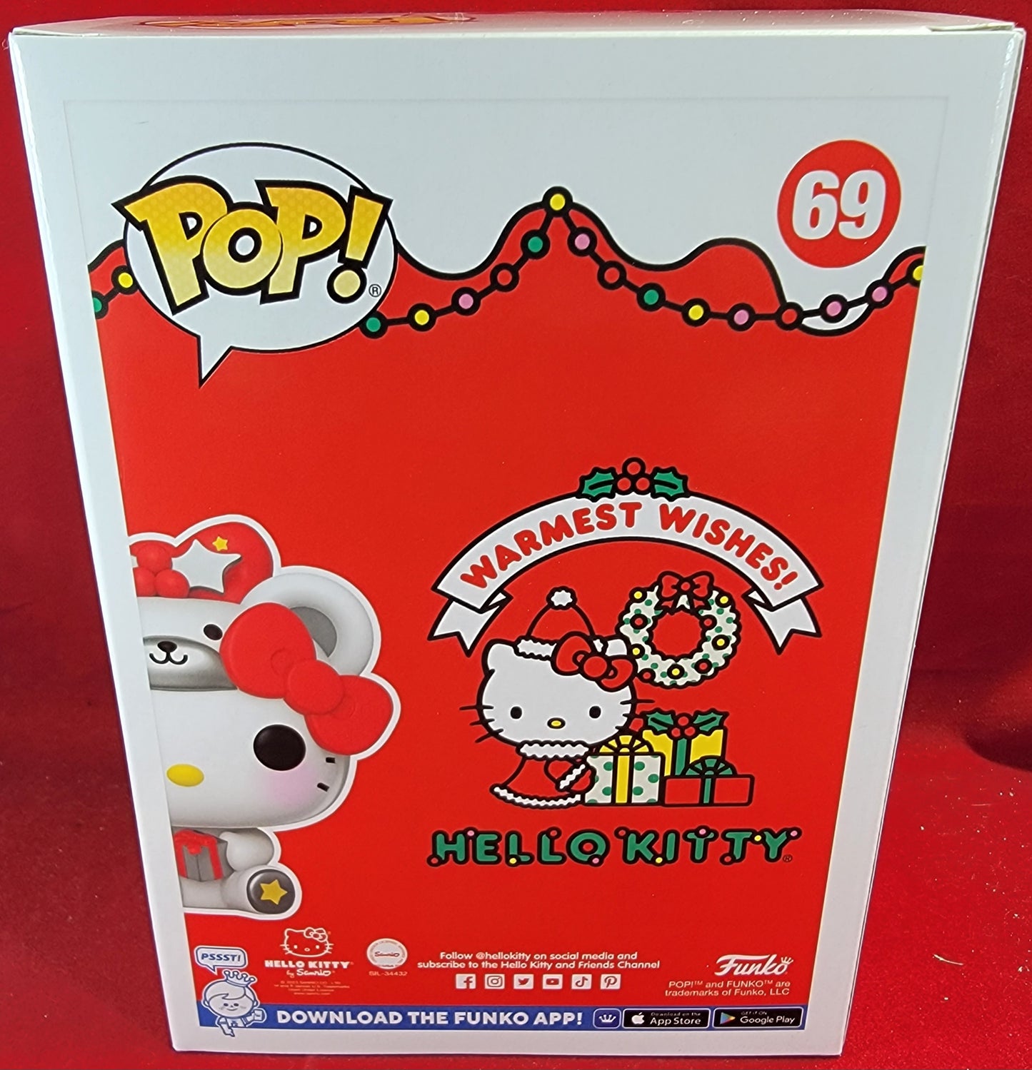 Hello kitty funko # 69 (nib)