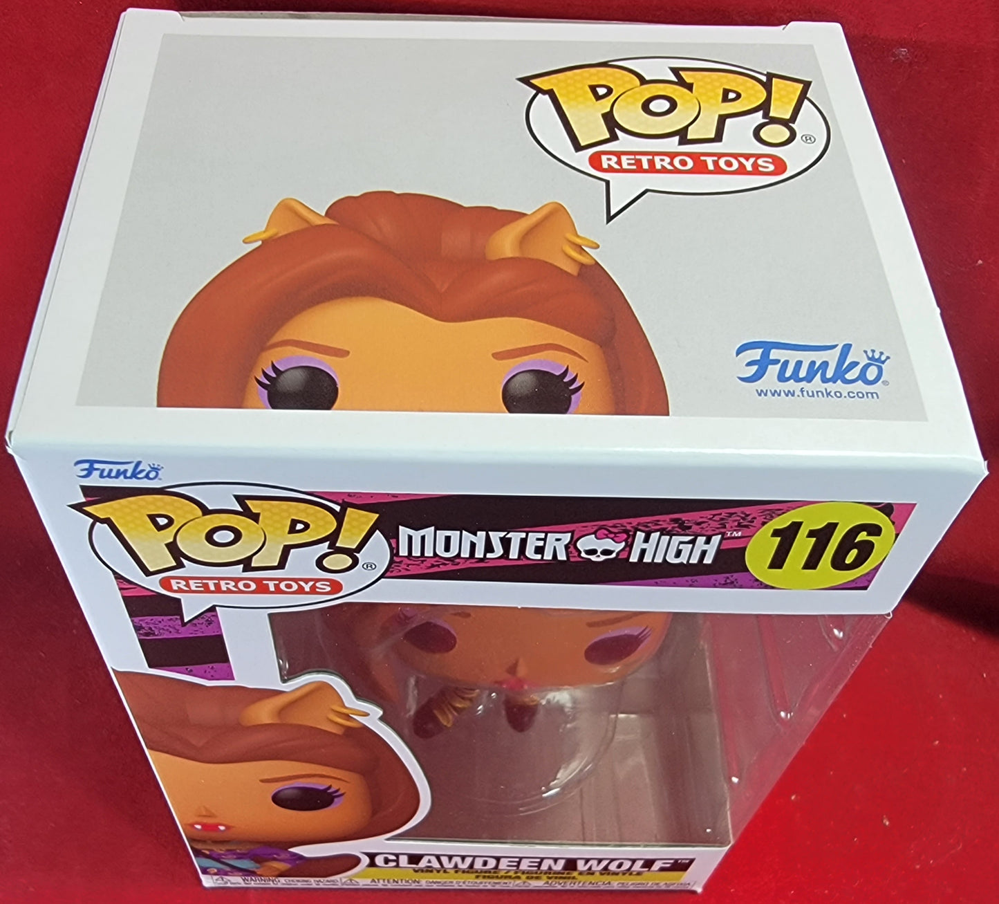 Clawdeen wolf funko # 116 (nib)