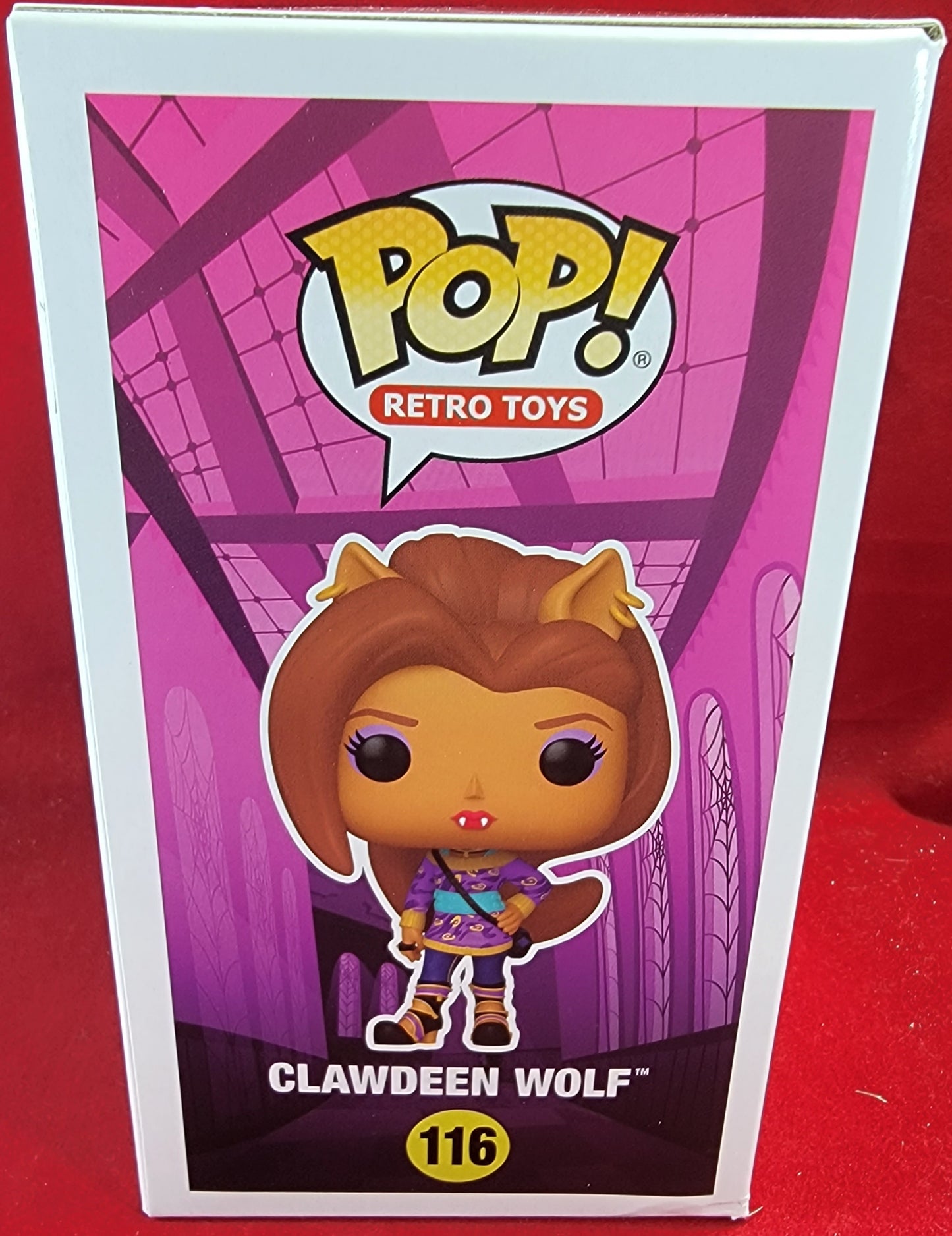 Clawdeen wolf funko # 116 (nib)