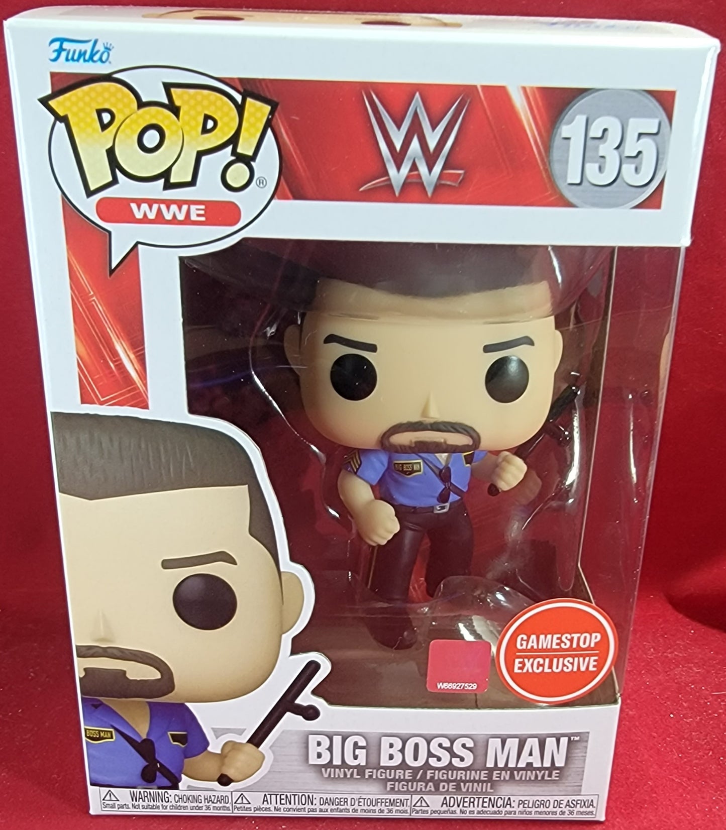 Big boss man gamestop exclusive funko # 135 (nib)