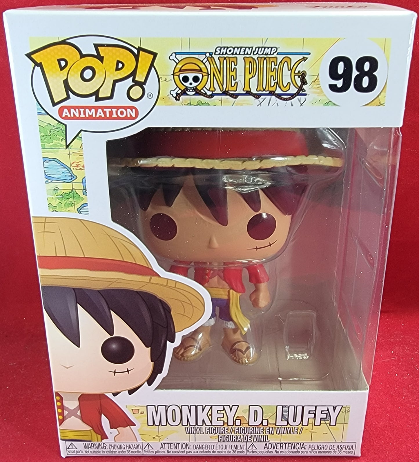 Monkey. D. Luffy funko # 98 (nib)