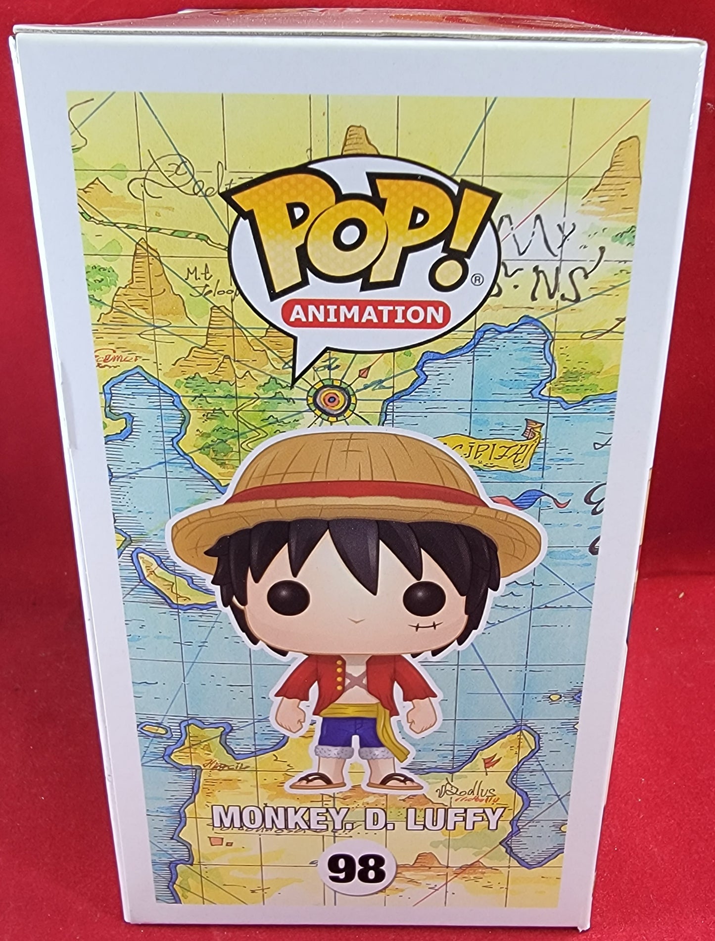 Monkey. D. Luffy funko # 98 (nib)