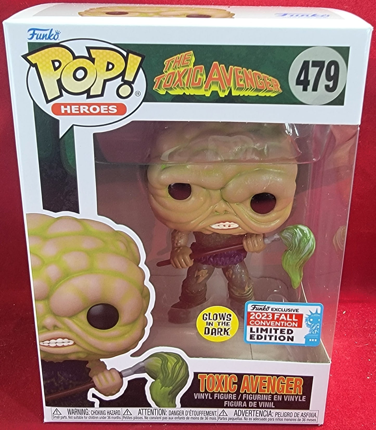 Toxic avenger 2023 fall convention funko # 479 (nib)