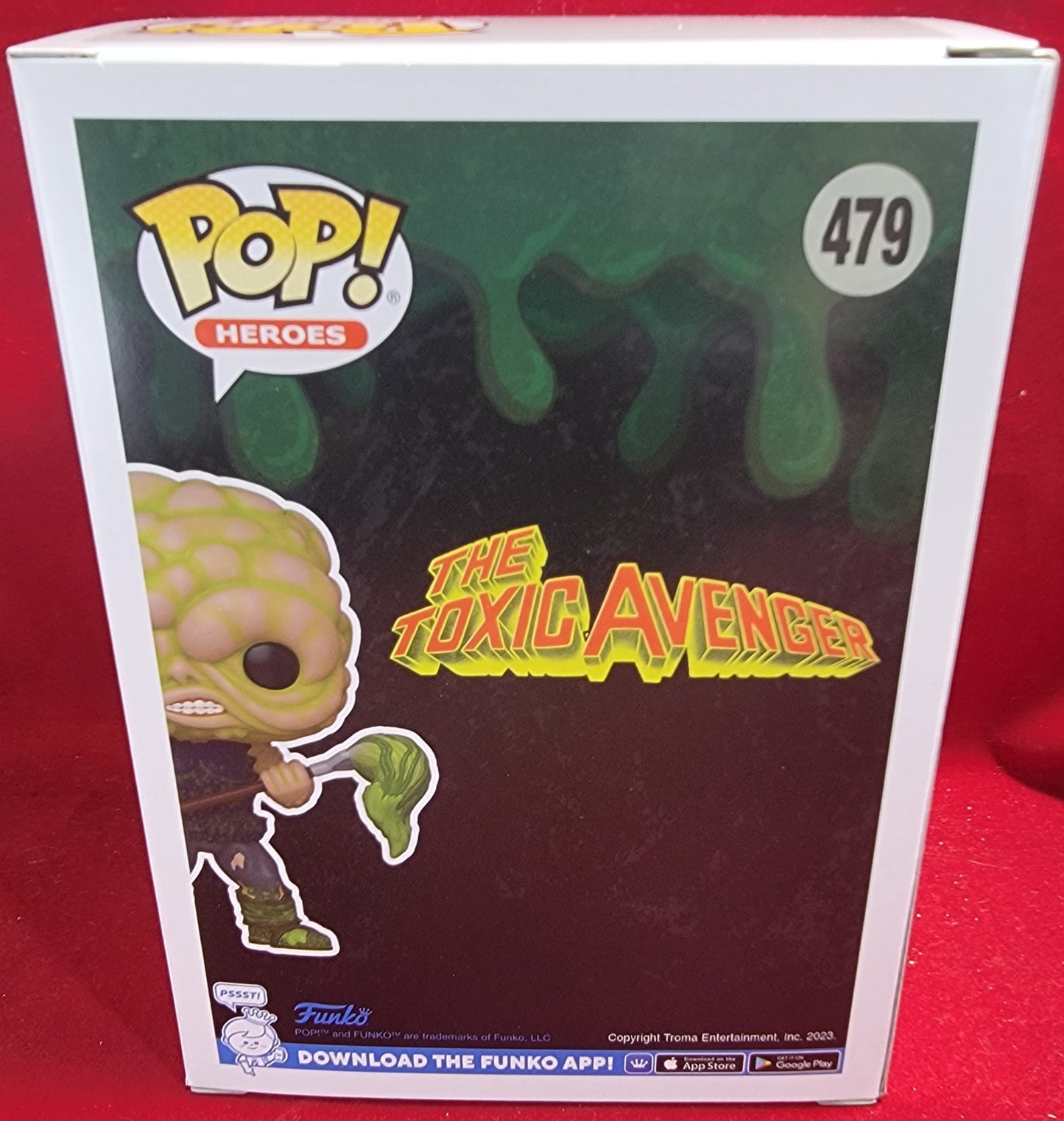 Toxic avenger 2023 fall convention funko # 479 (nib)