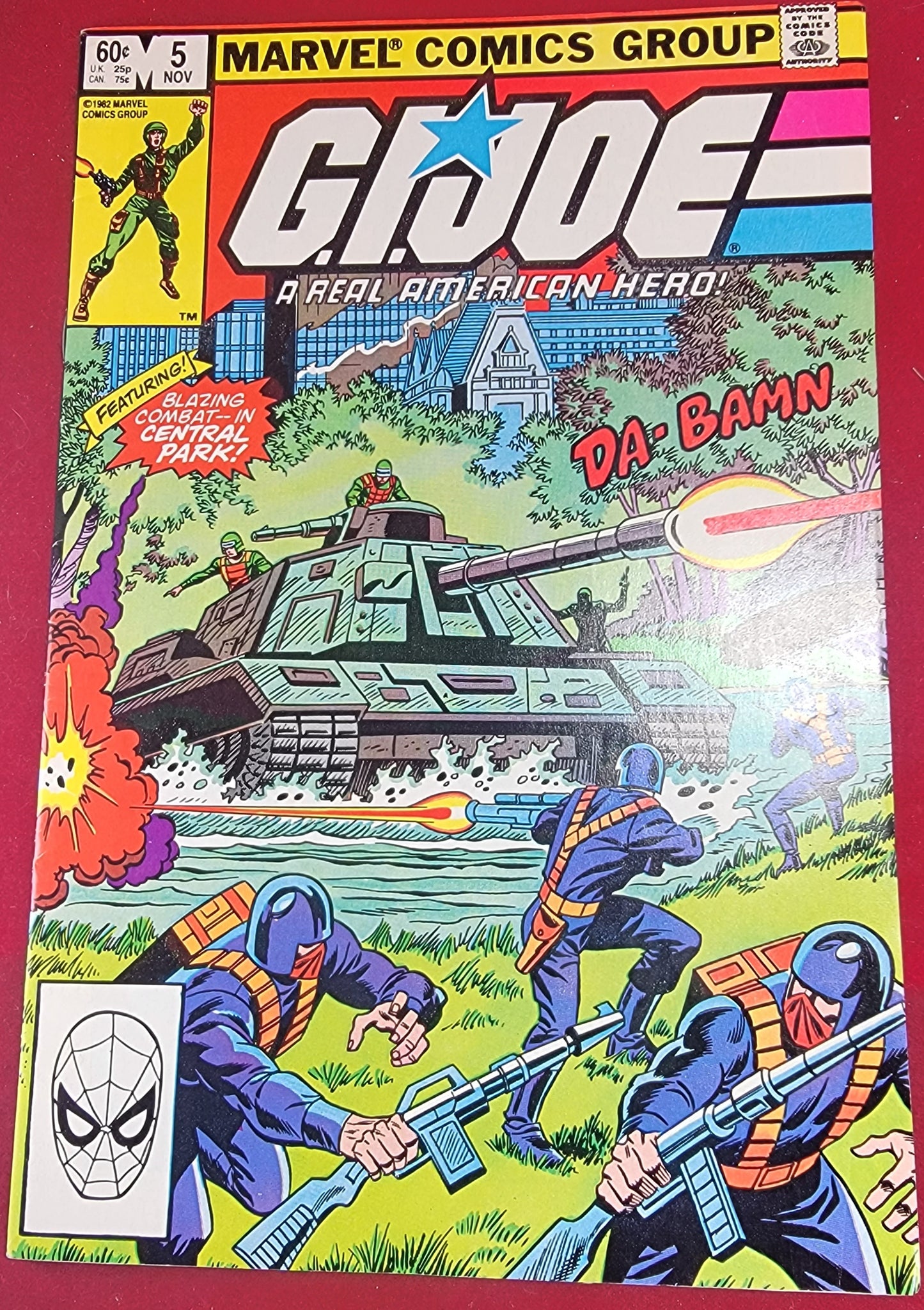 G.i.joe  a real American hero comic # 5 (1982)