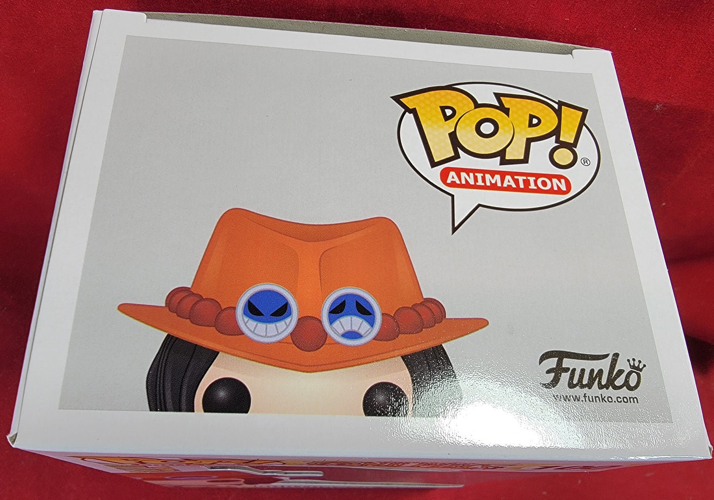 Portgas. D .ace funko # 100 (nib)