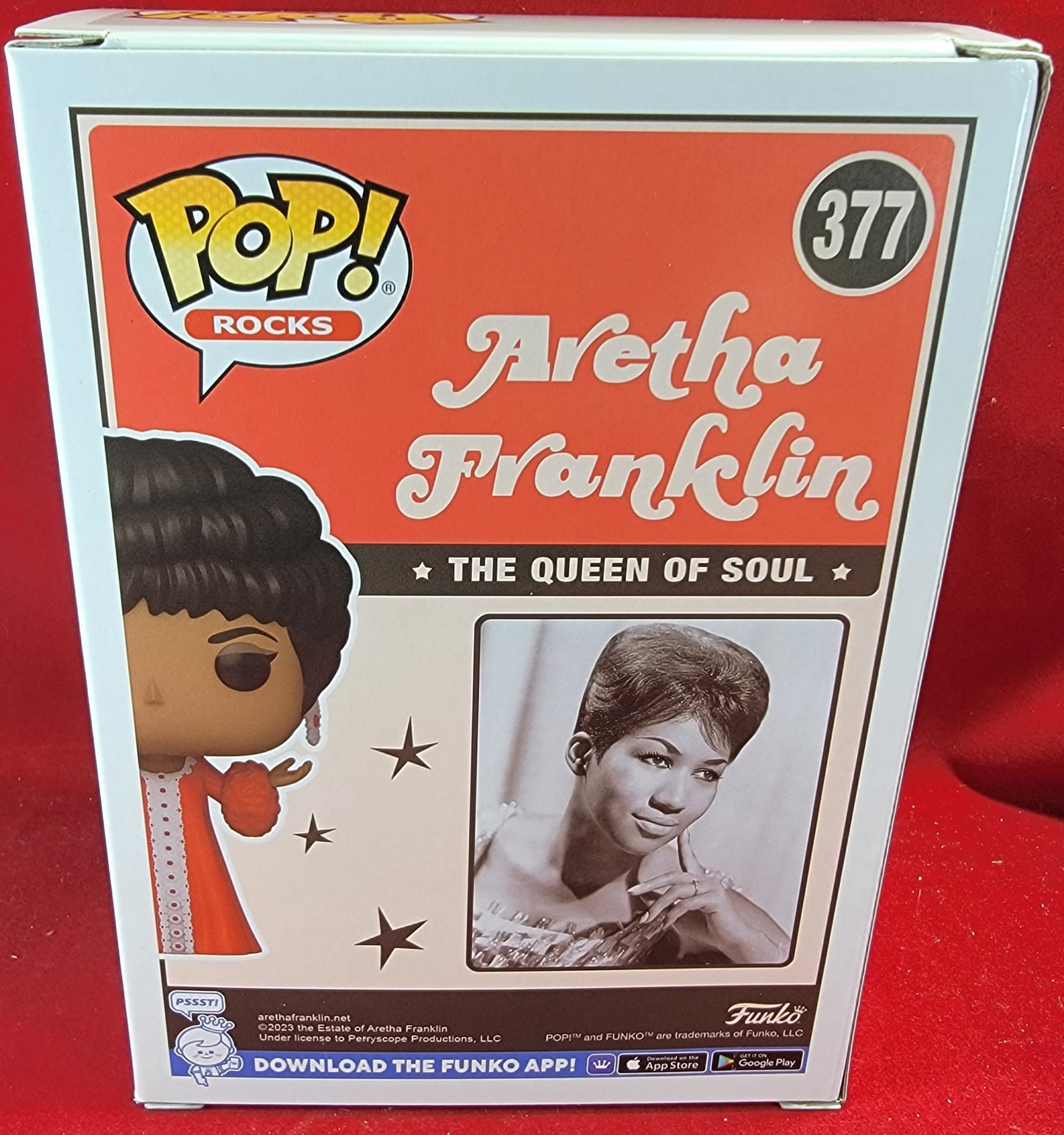 Aretha Franklin funko # 377 (nib)