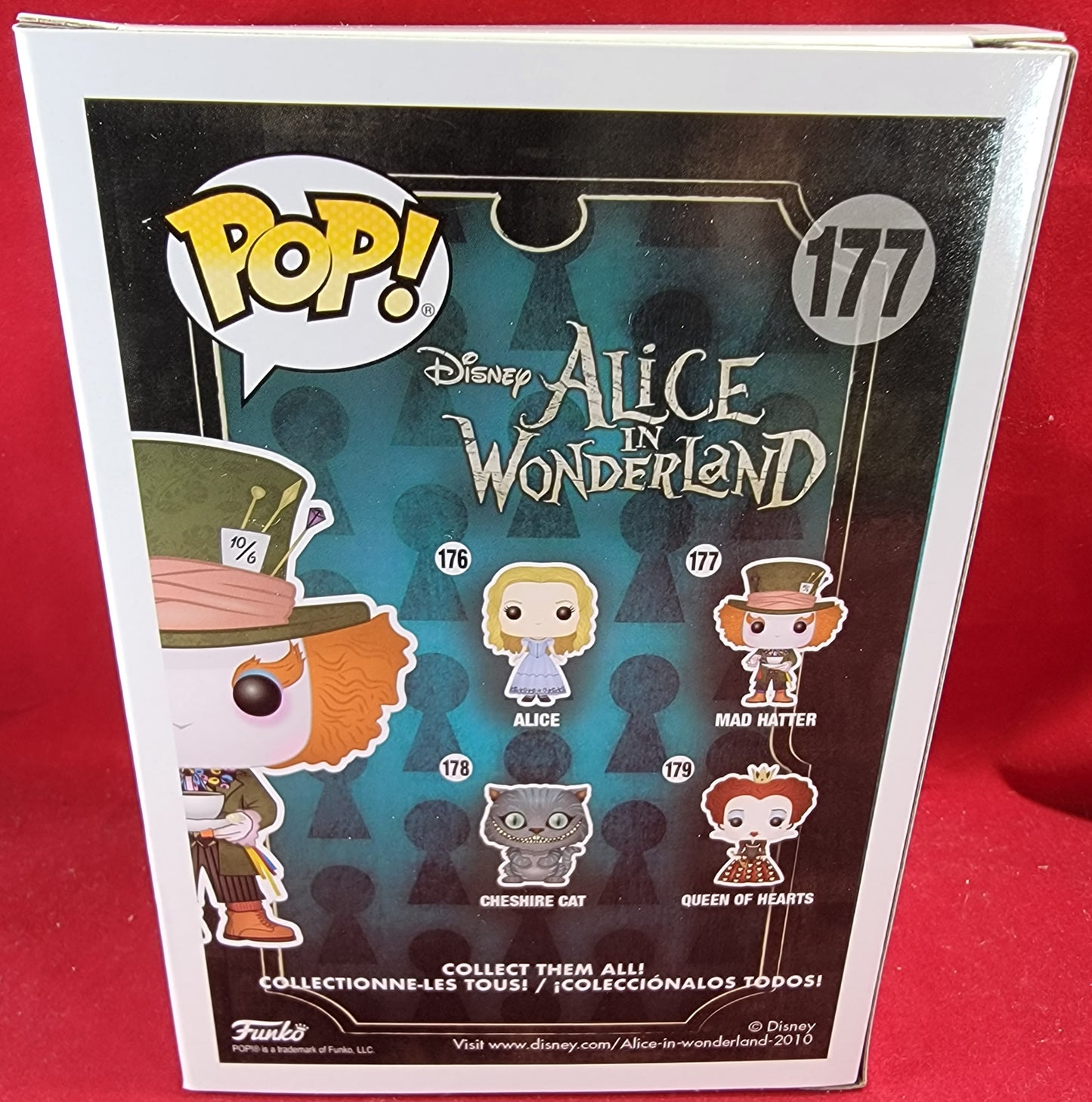 Mad hatter funko # 177 (nib)