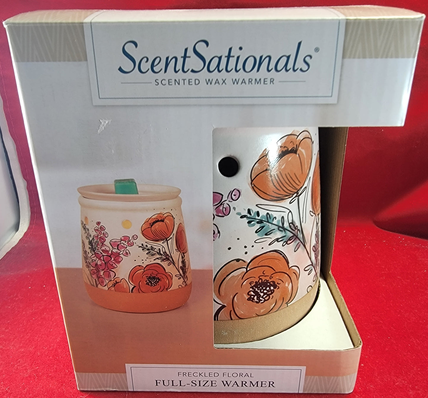 Scent sationals scented wax warmer (nib)