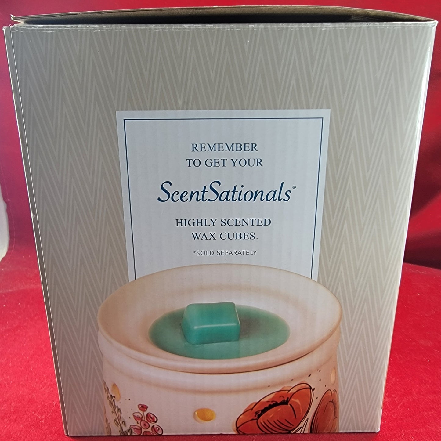 Scent sationals scented wax warmer (nib)