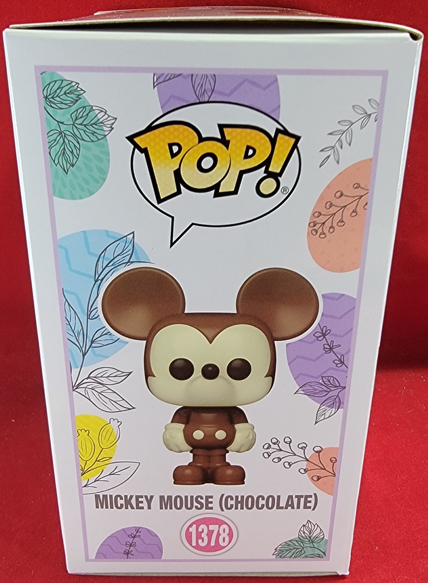 Mickey mouse chocolate funko # 1378 (nib) with pop protector