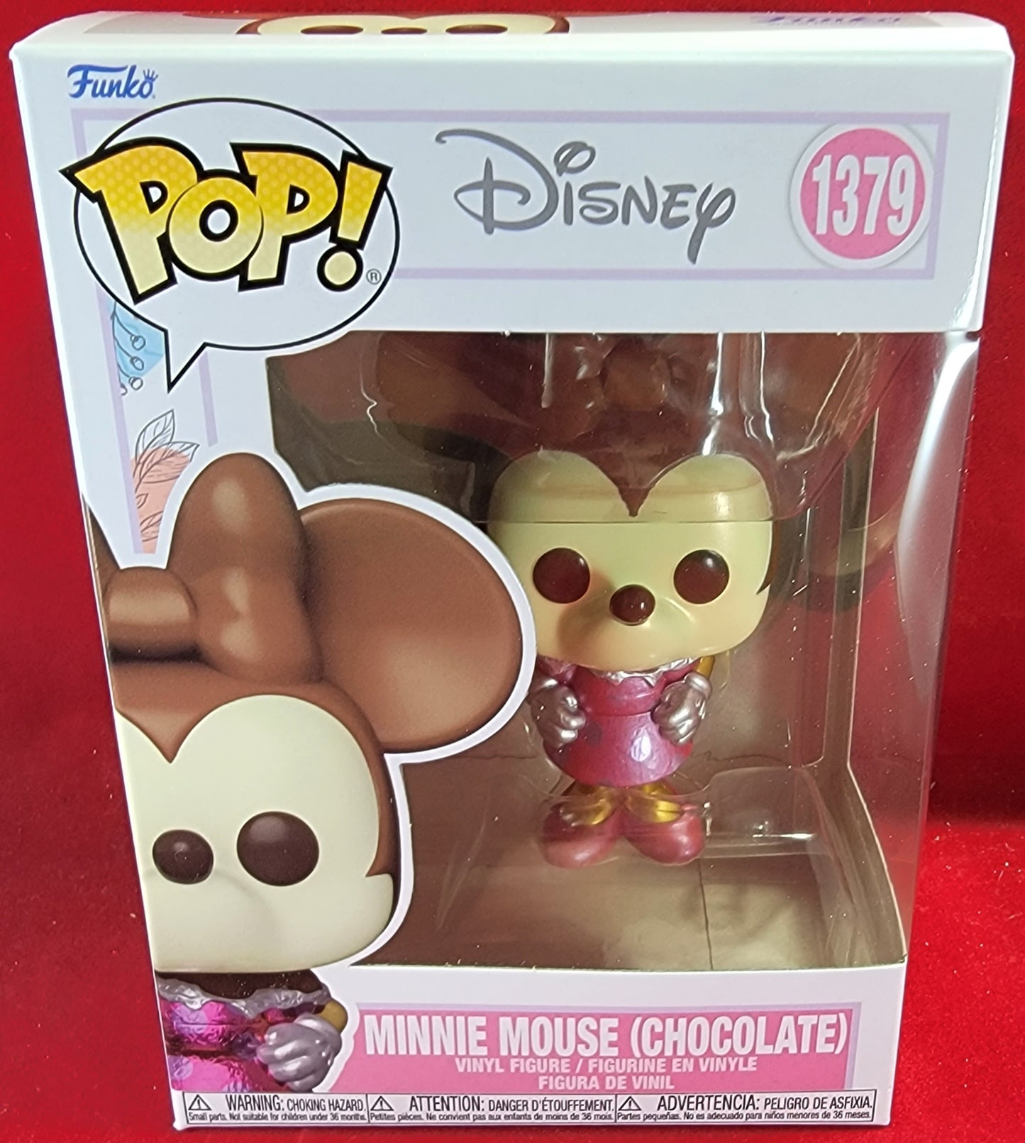 Minnie mouse (chocolate) funko # 1379 (nib) with pop protector