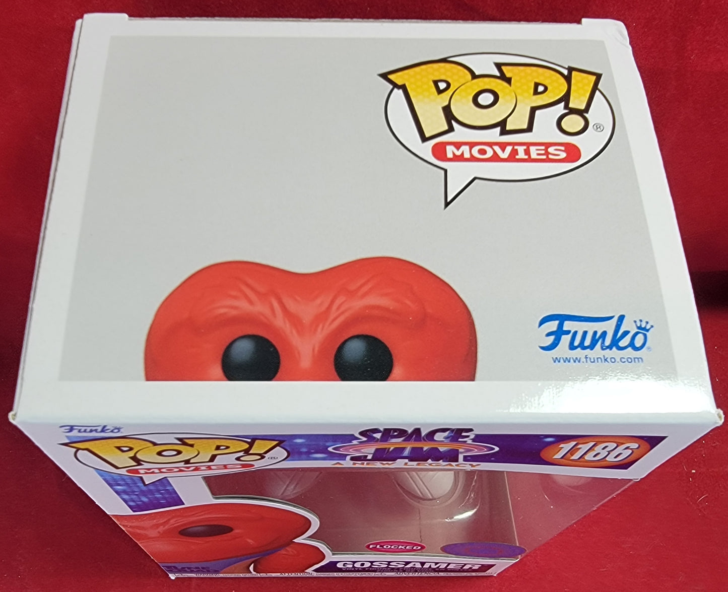 Gossamer space jam pop in  a box Exclusive funko # 1186 (nib)
With pop protector