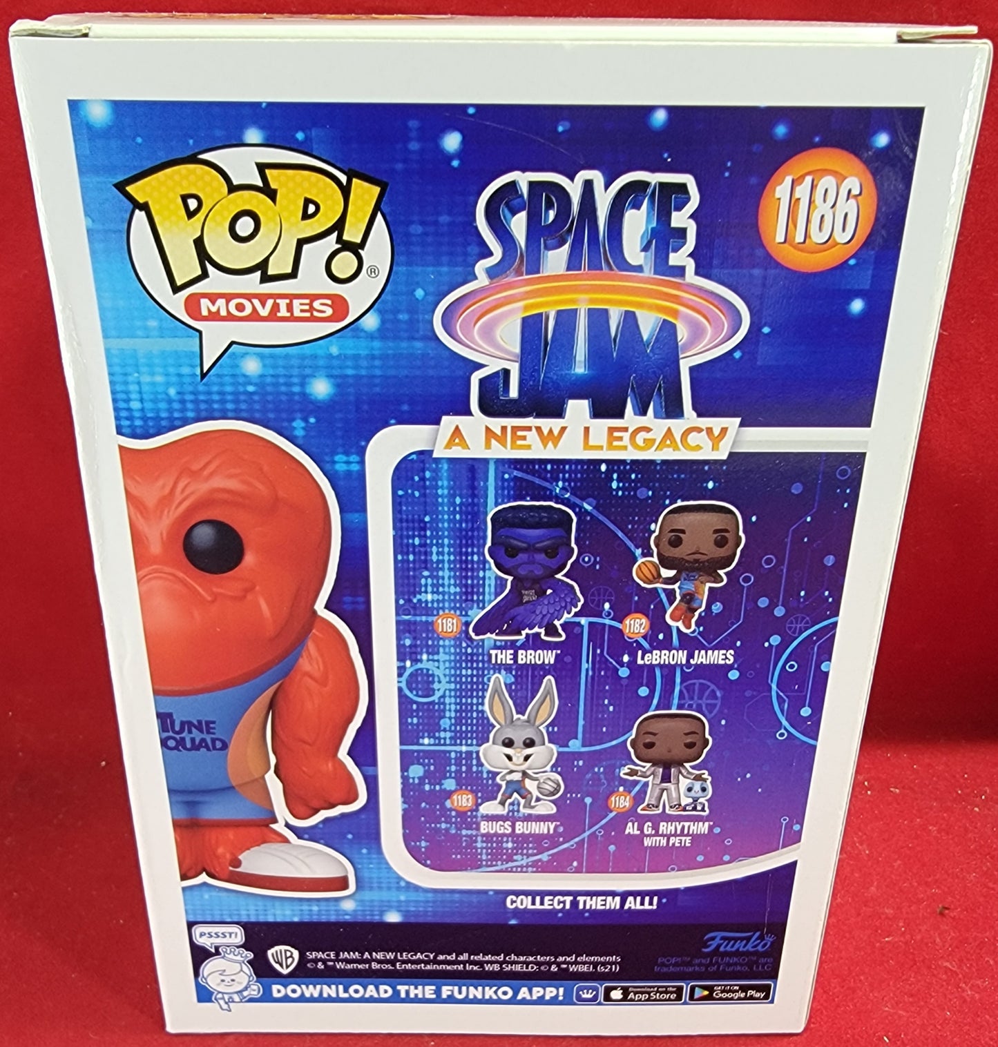 Gossamer space jam pop in  a box Exclusive funko # 1186 (nib)
With pop protector