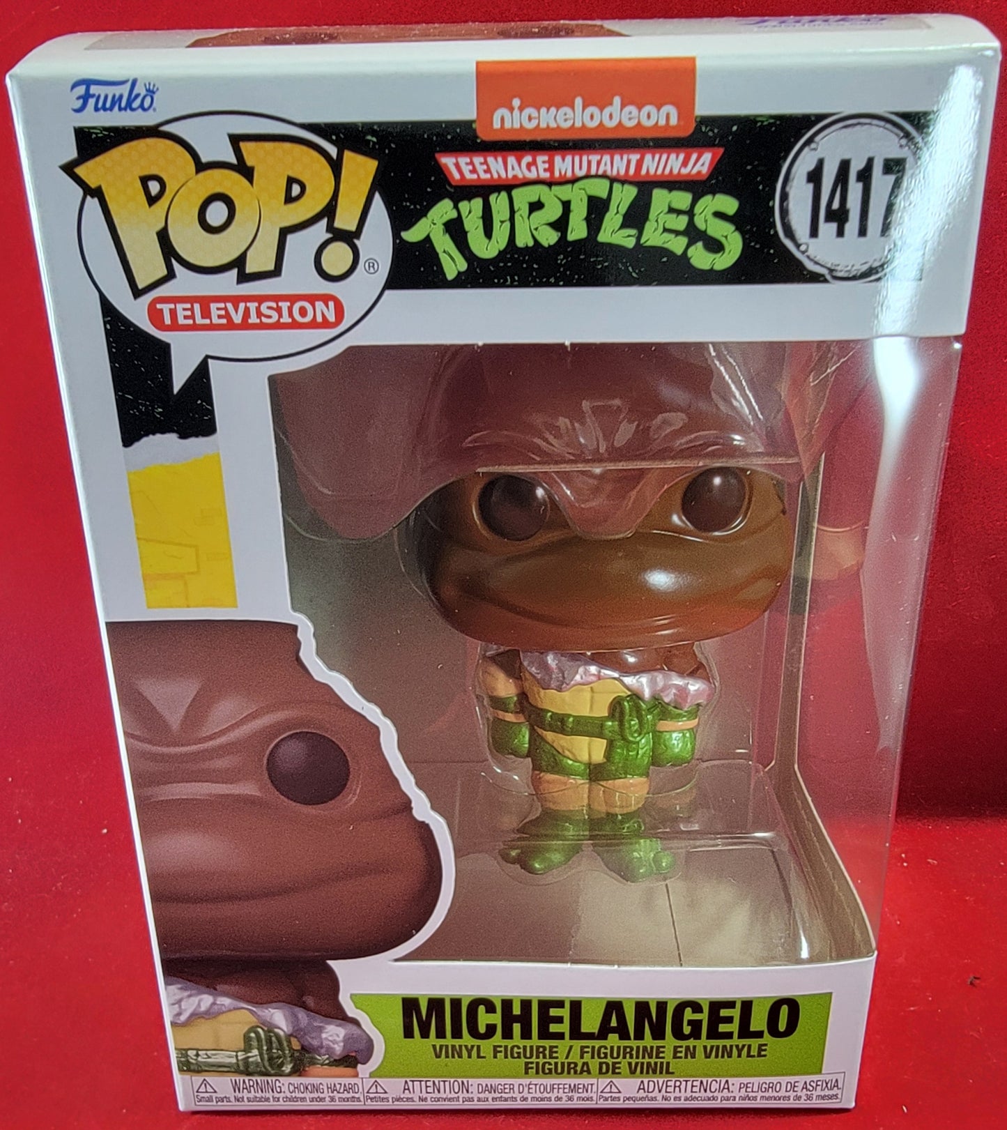 Michelangelo funko # 1417 (nib)
With pop protector