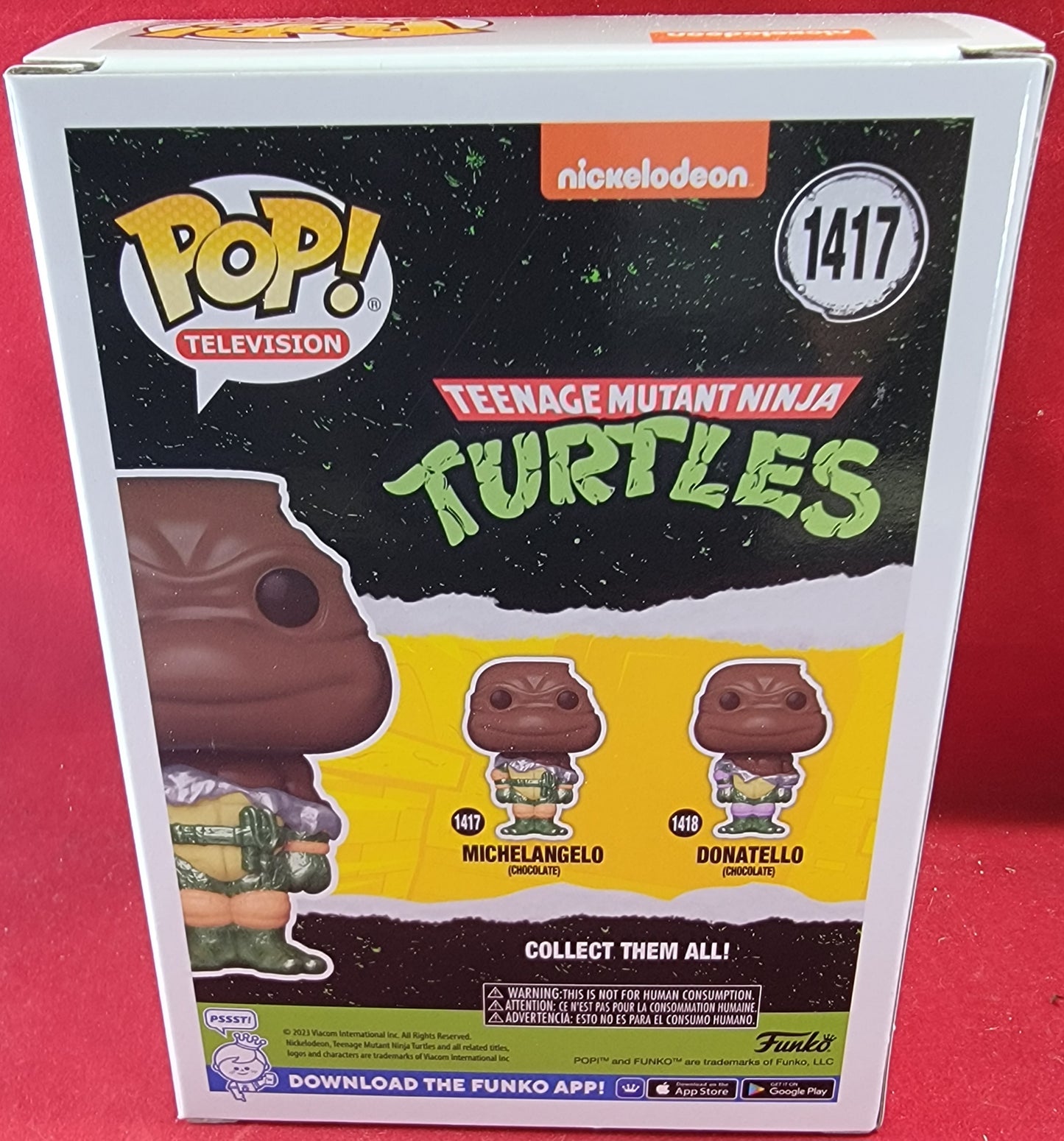 Michelangelo funko # 1417 (nib)
With pop protector