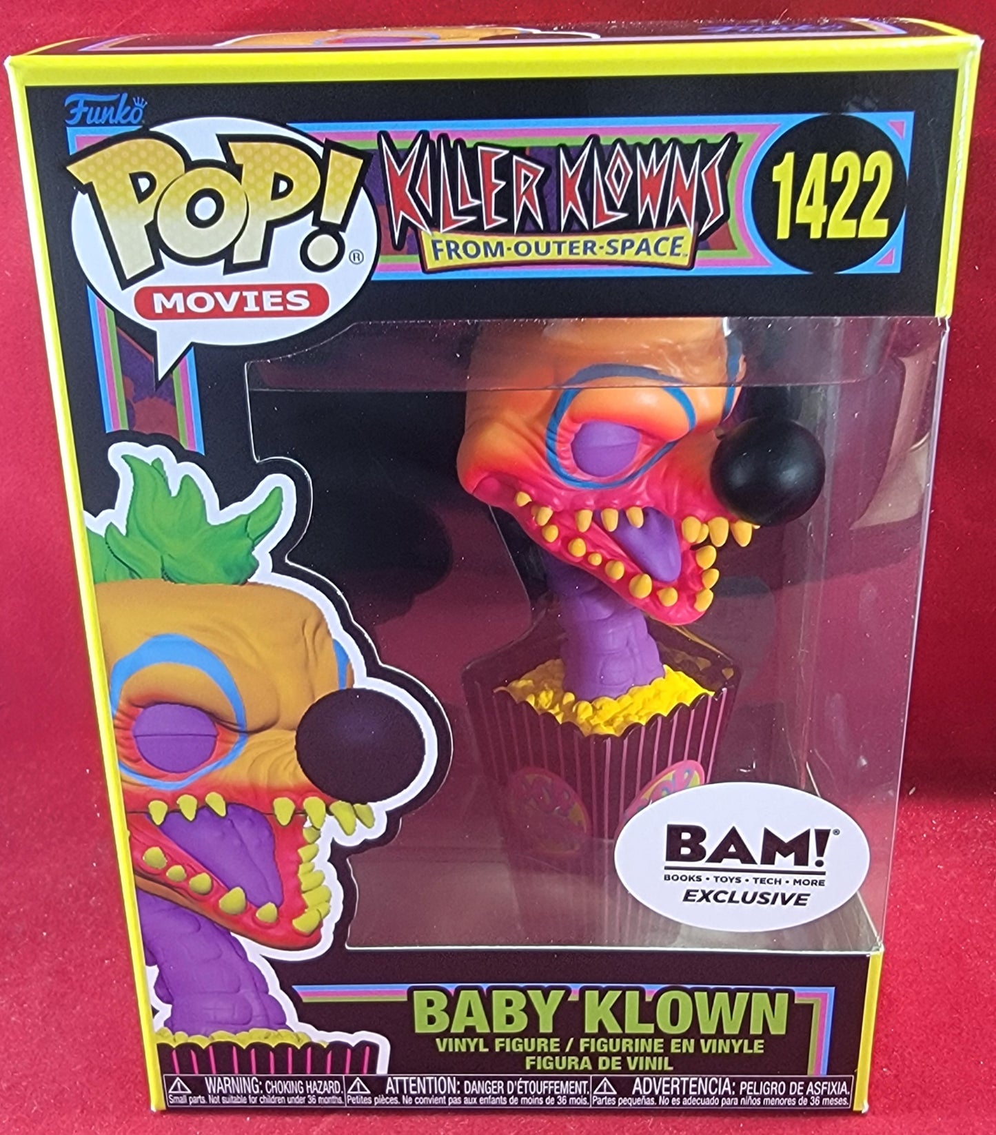 Baby klown bam exclusive funko # 1422 (nib)
With pop protector