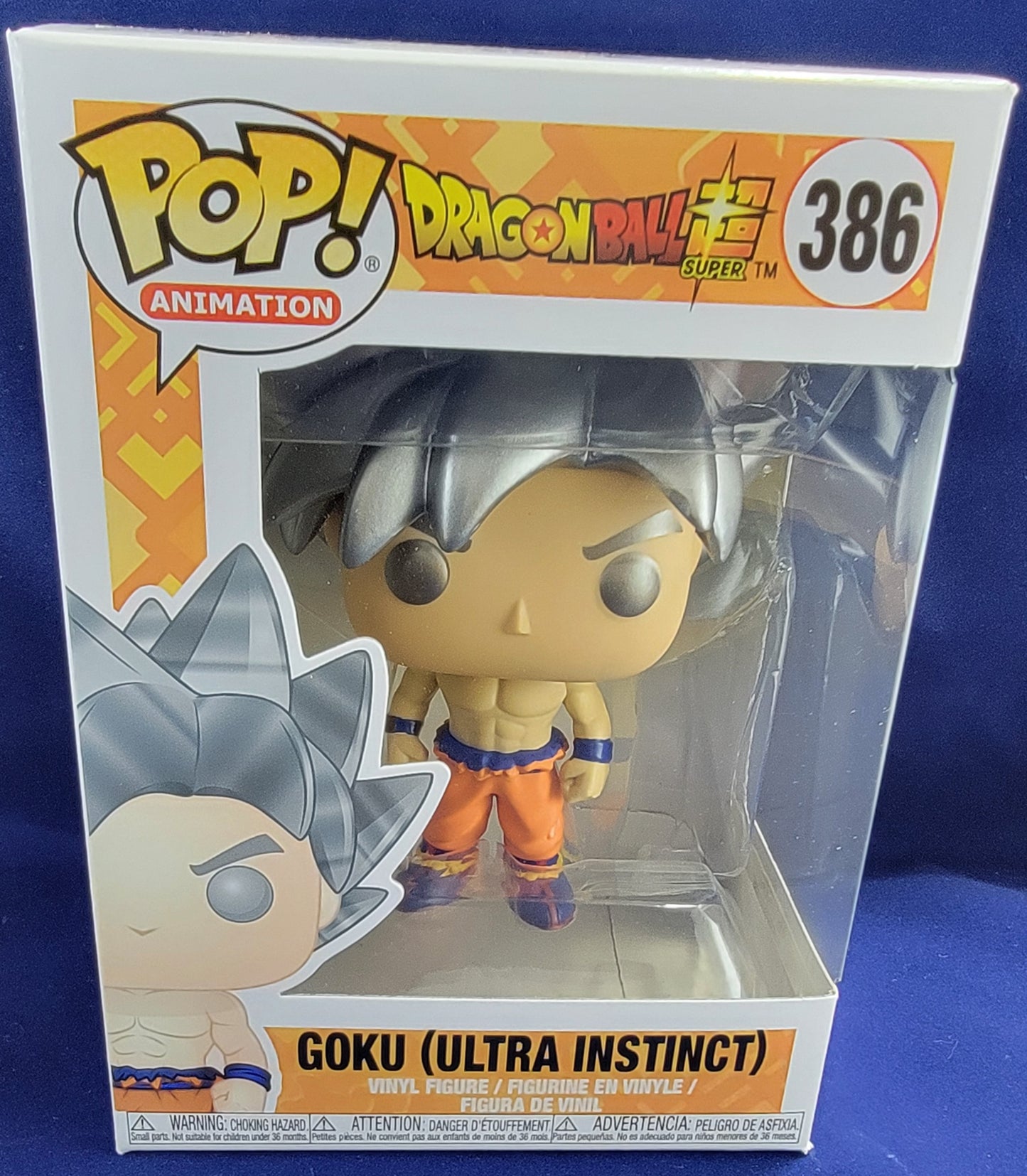 Goku (ultra instinct) funko # 386 (nib)
With pop protector