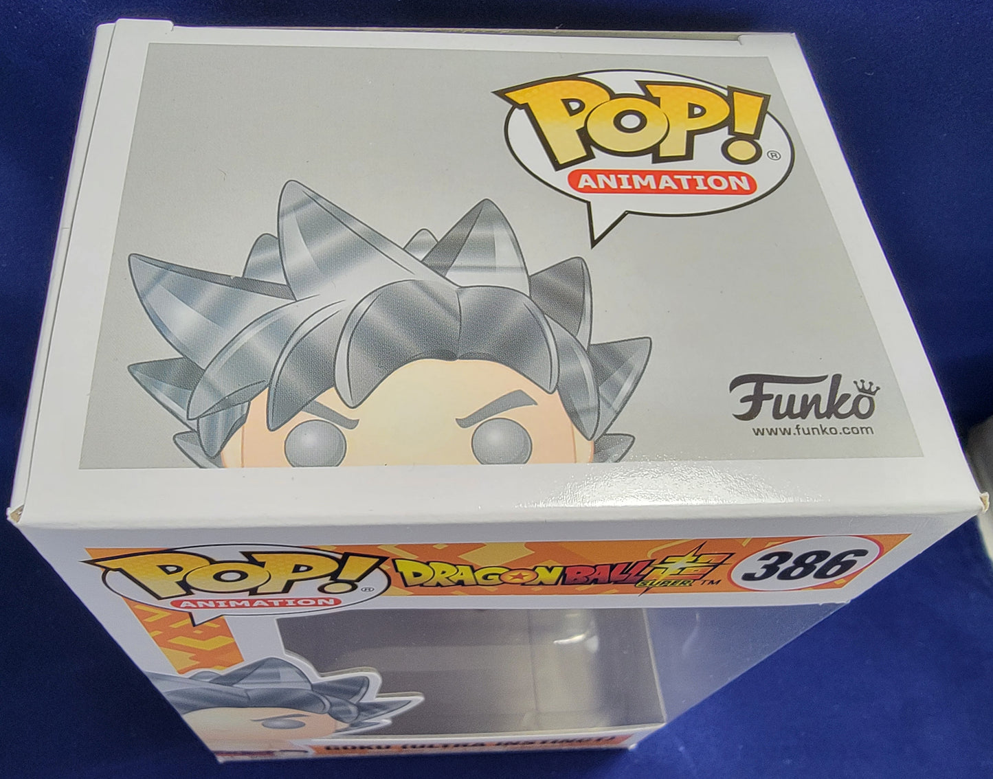 Goku (ultra instinct) funko # 386 (nib)
With pop protector